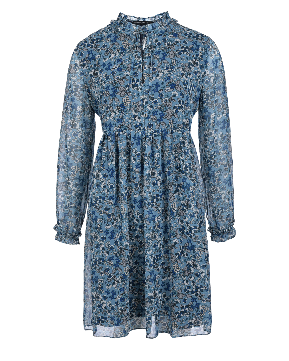 Голубое платье с функцией для кормления Pietro Brunelli, размер 42, цвет голубой - фото 1