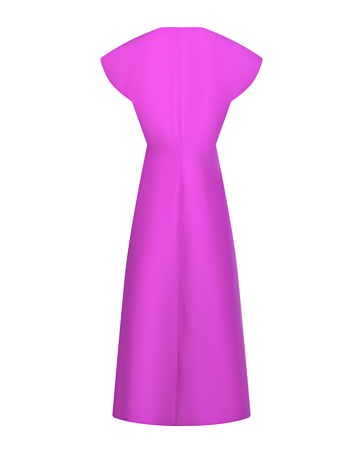 Шелковое платье цвета фуксии ROHE, размер 42 - фото 5