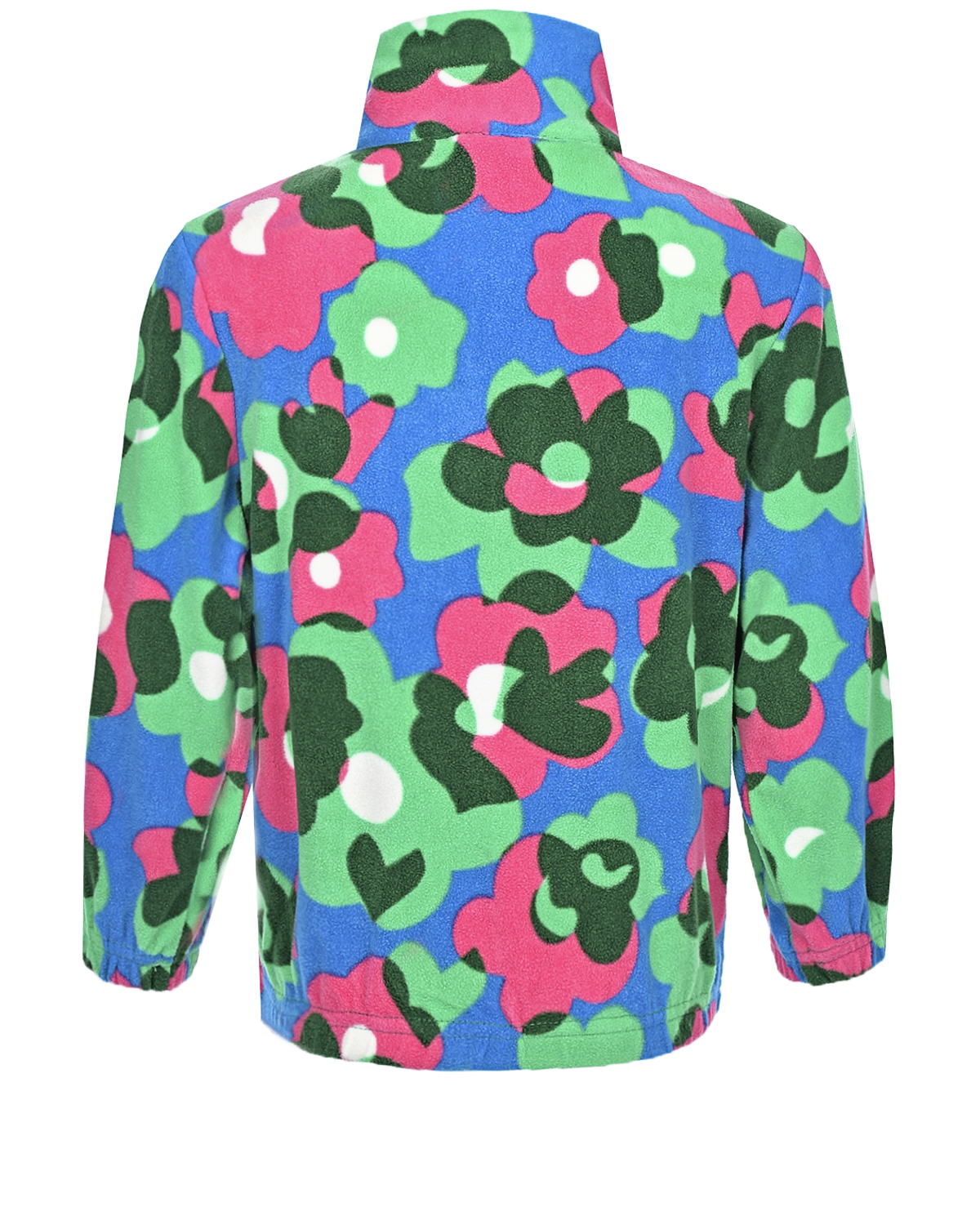 Флисовая спортивная куртка Stella McCartney детская, размер 104, цвет мультиколор - фото 2