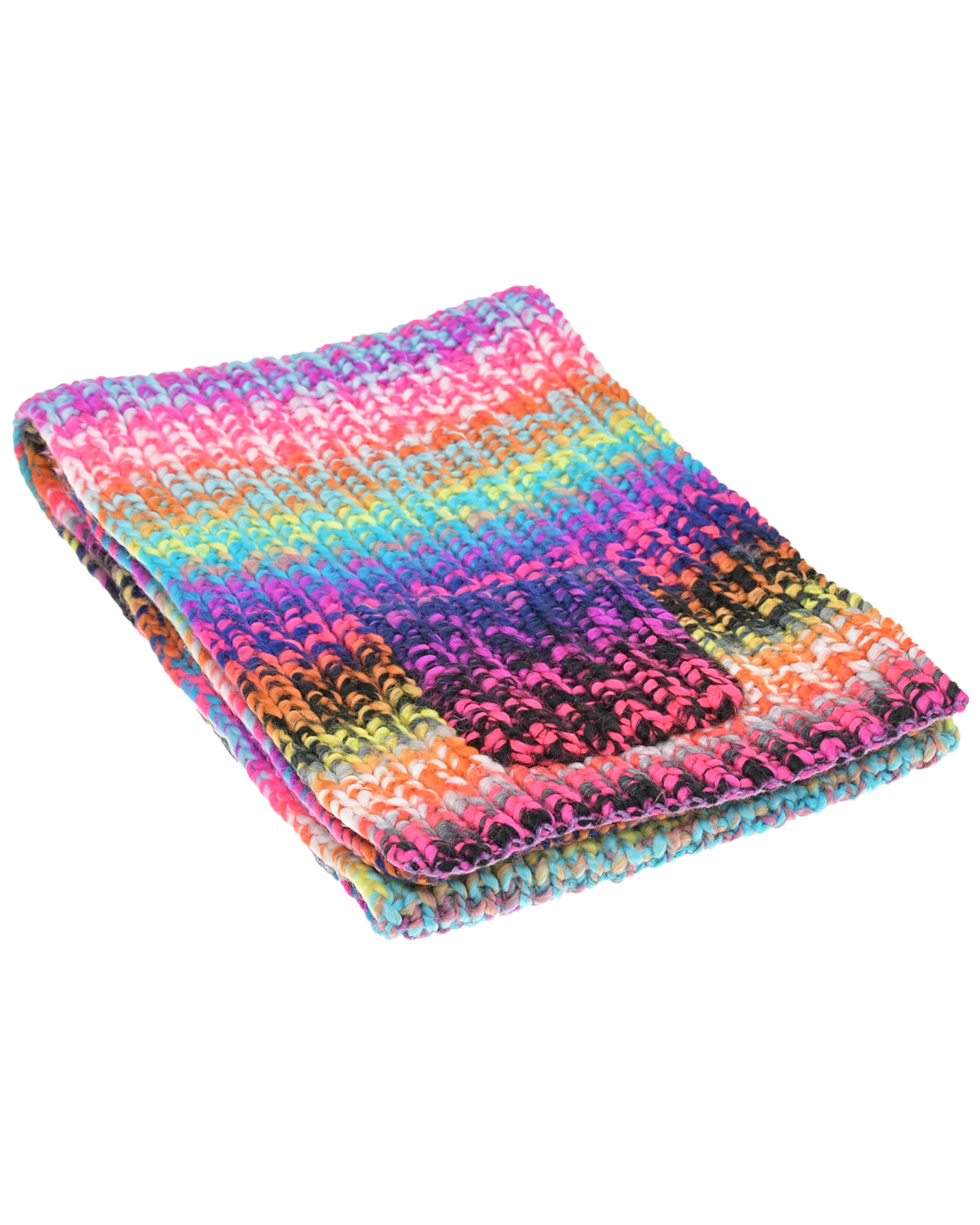 Разноцветный шарф, 130x23 см Stella McCartney детский, размер M - фото 1