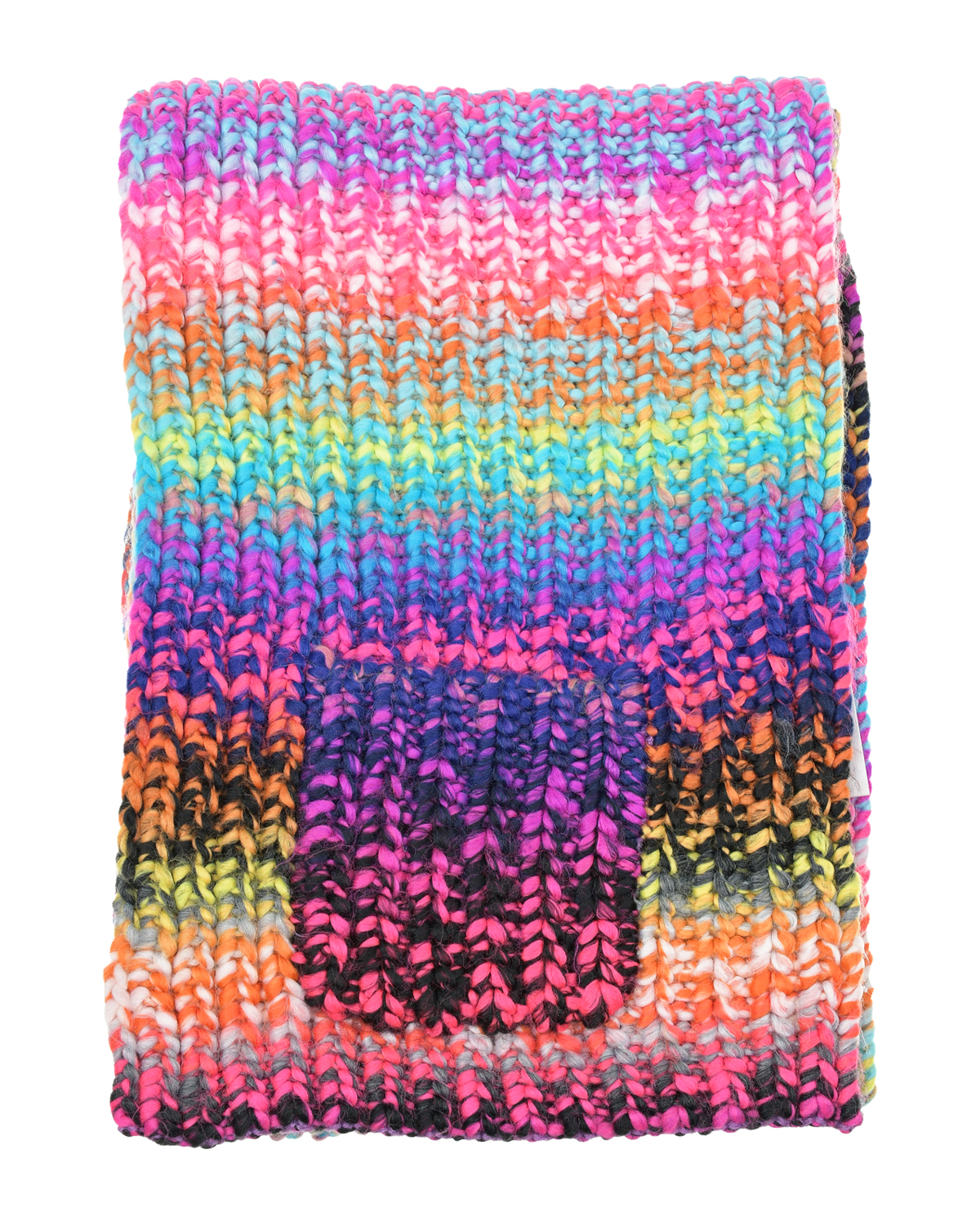 Разноцветный шарф, 130x23 см Stella McCartney детский, размер M - фото 2