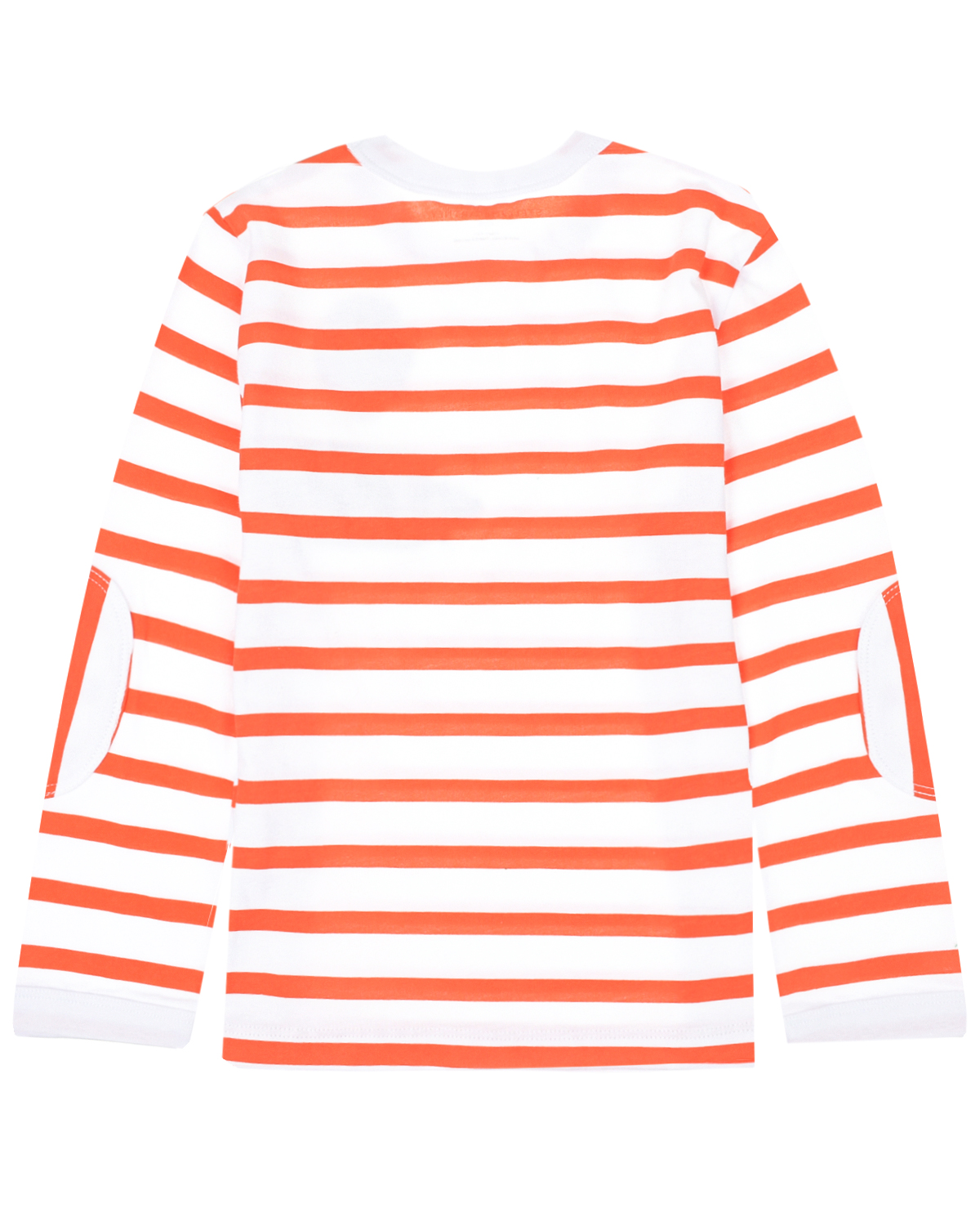 Белая толстовка в оранжевую полоску Stella McCartney детская, размер 104, цвет мультиколор - фото 2