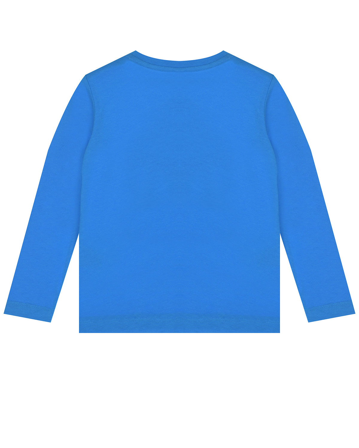 Синяя толстовка с разноцветным лого Stella McCartney детская, размер 104 - фото 2