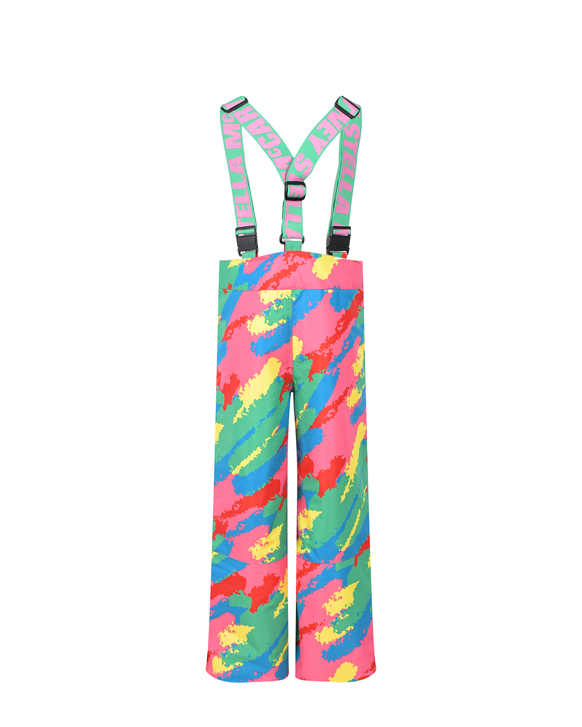 Мембранные брюки Stella McCartney детские, размер 128, цвет мультиколор - фото 2