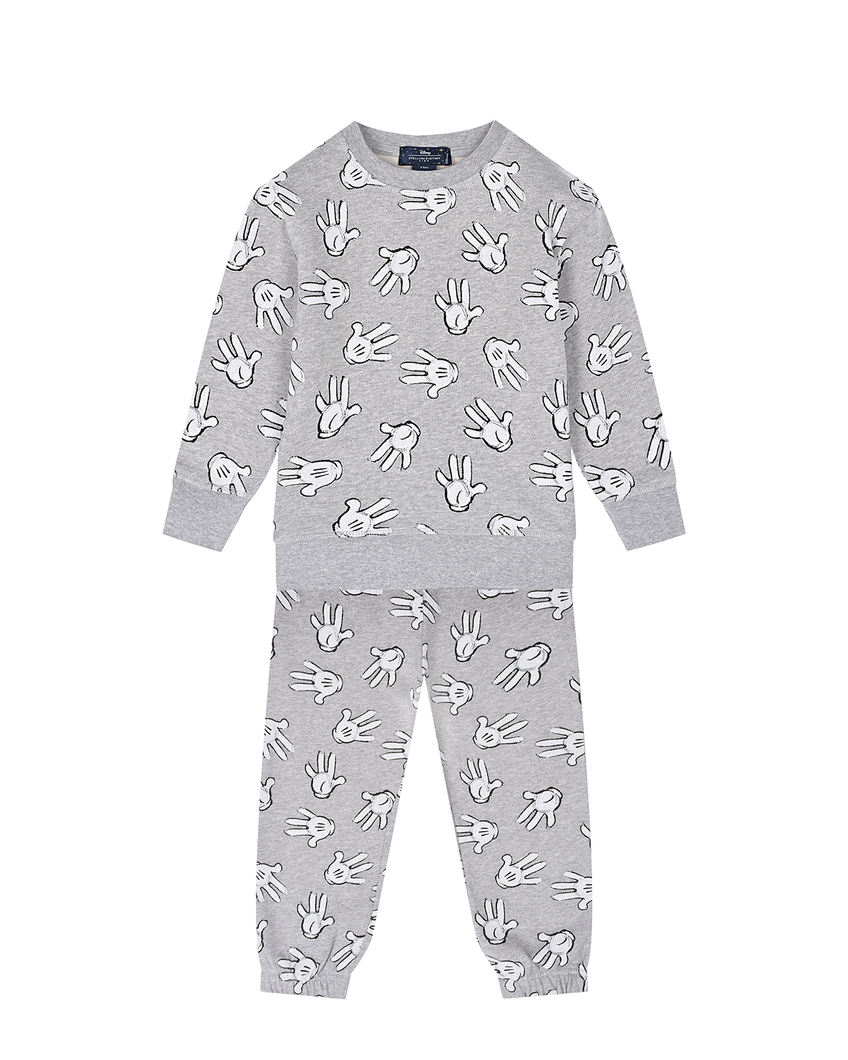 

Серый спортивный костюм с белым принтом Stella McCartney детский, Нет цвета, Серый спортивный костюм с белым принтом Stella McCartney детский