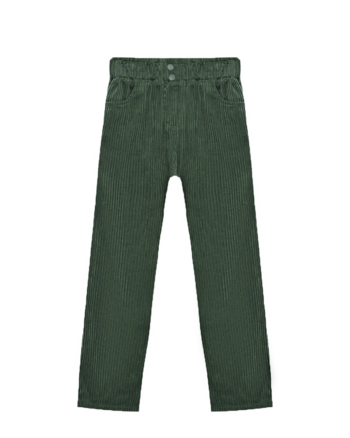 Зеленые вельветовые брюки Stella McCartney детские