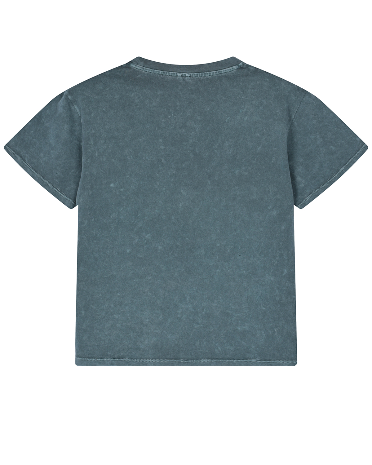 Синяя футболка с лого в круге Stella McCartney детская, размер 104, цвет синий - фото 2