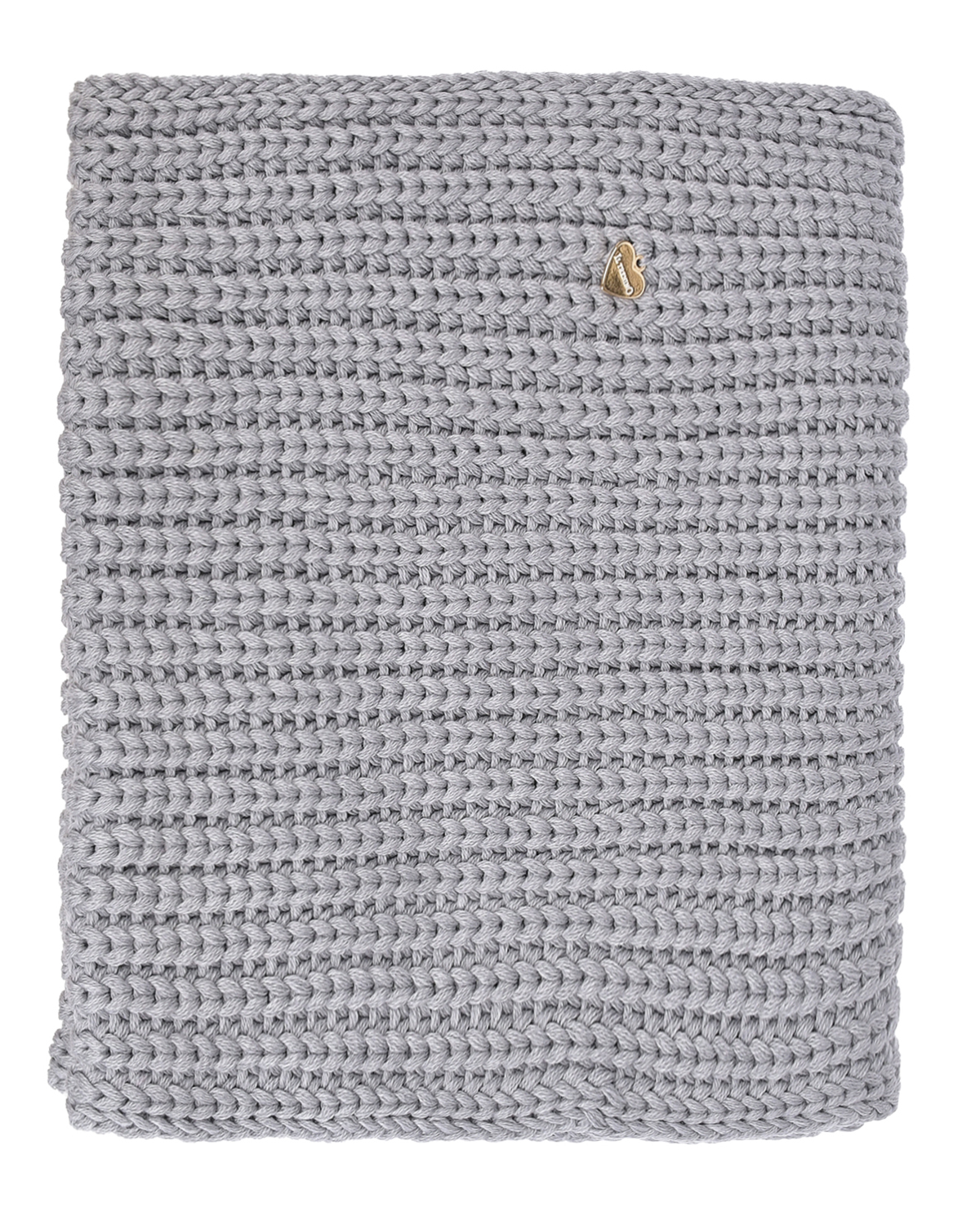 Серый снуд крупной вязки, 29х53 см Il Trenino детский, размер unica - фото 2