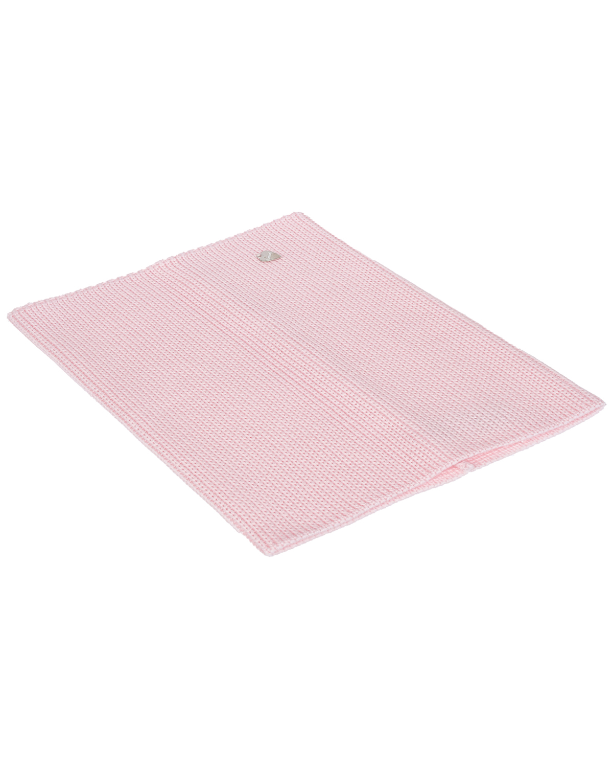 Розовый шарф-ворот, 23х33 см Il Trenino детский, размер unica