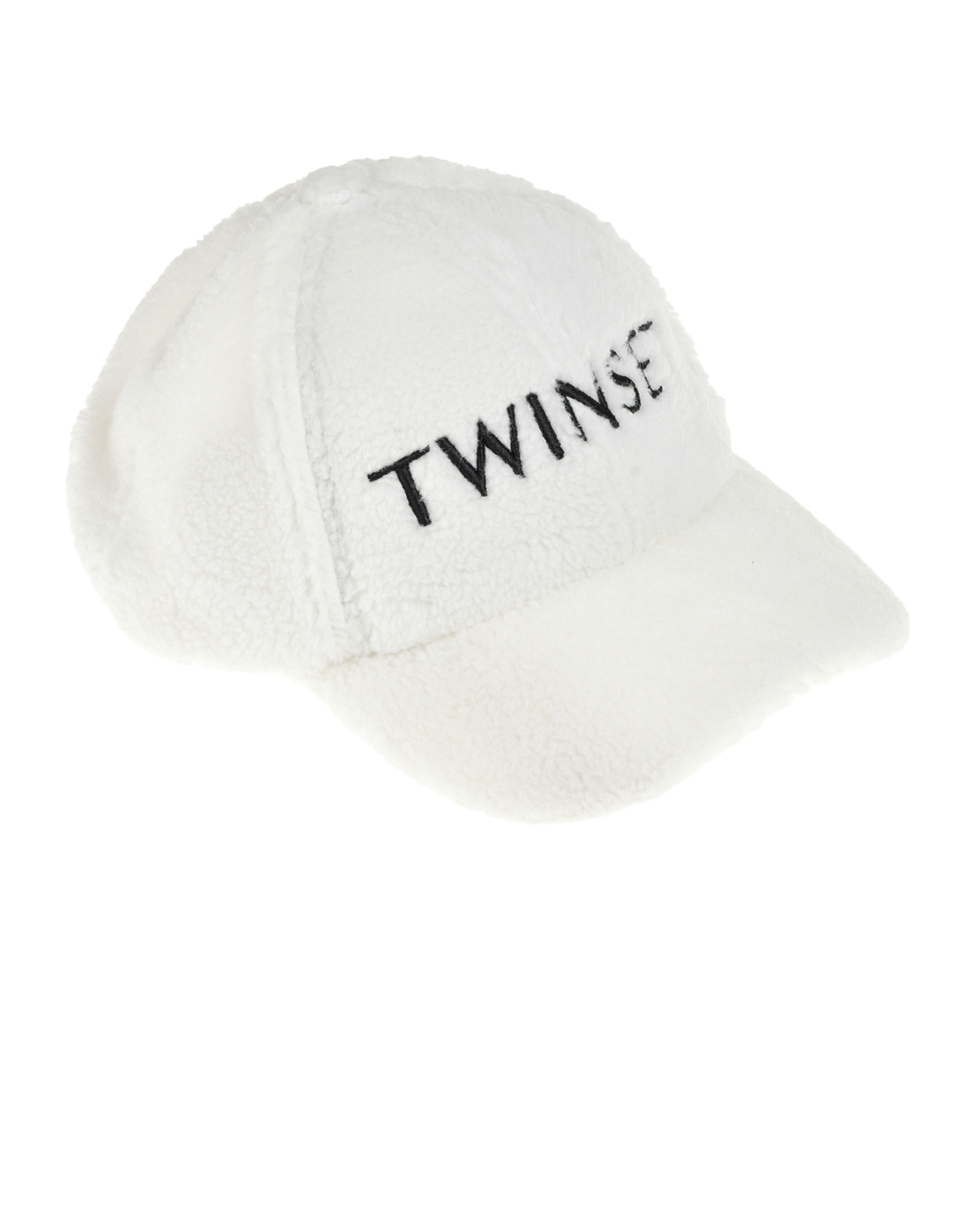 Белая бейсболка с лого TWINSET детская