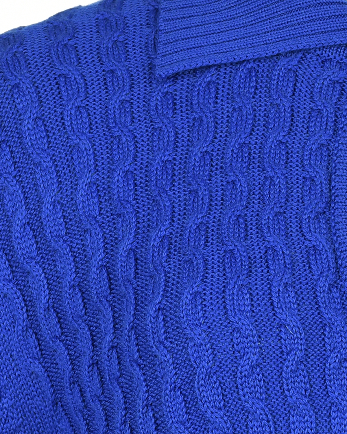 Ярко-синее платье из трикотажа Vivetta, размер 42, цвет нет цвета - фото 10