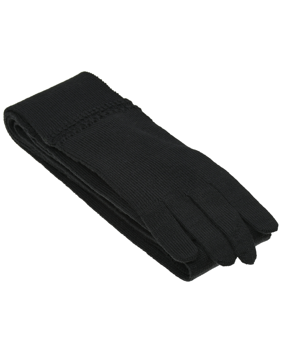 Черный тонкий шарф Vivetta, размер unica