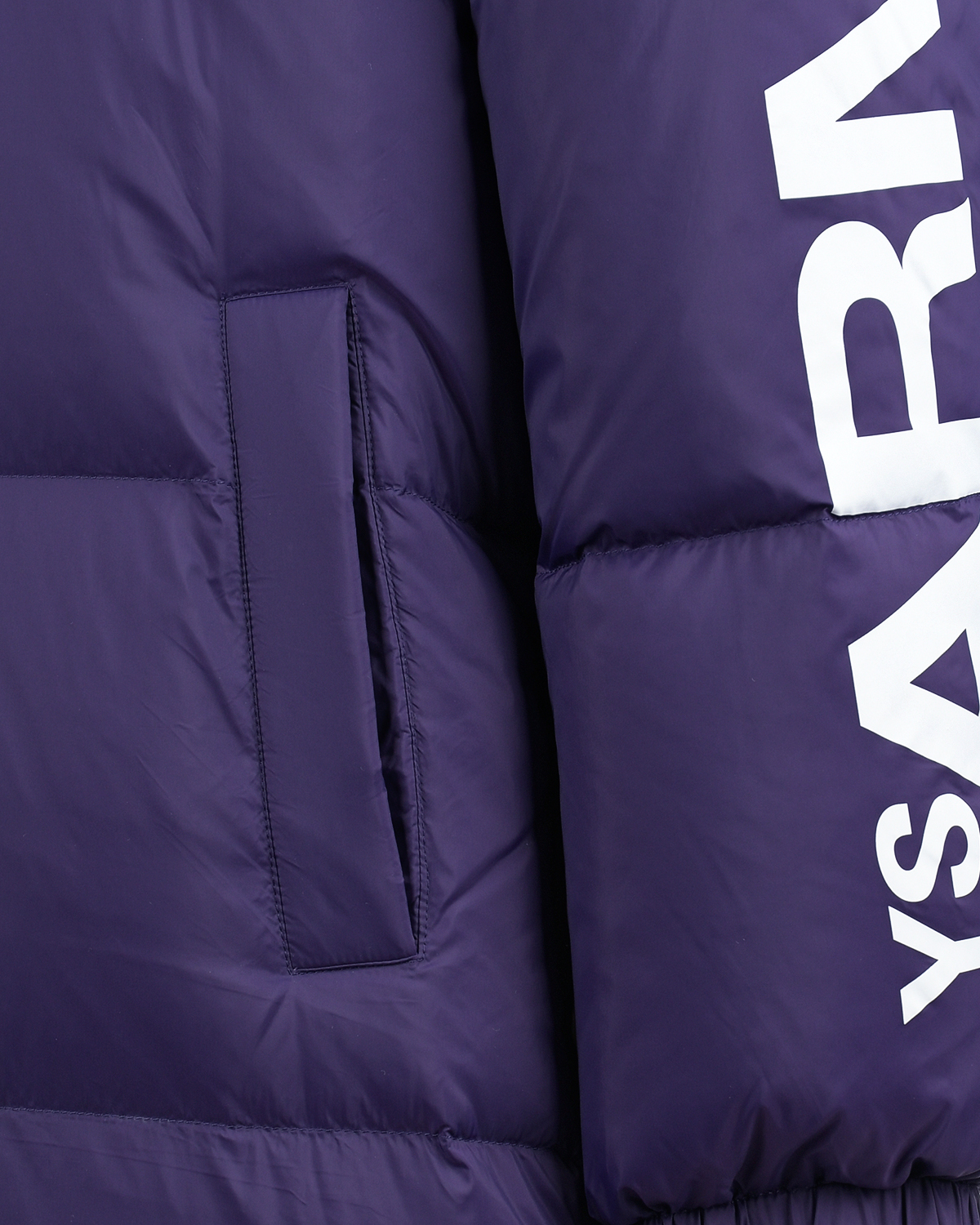 Двухстороннее пальто-пуховик, фиолетовый/сиреневый Yves Salomon, размер 38, цвет нет цвета Двухстороннее пальто-пуховик, фиолетовый/сиреневый Yves Salomon - фото 9
