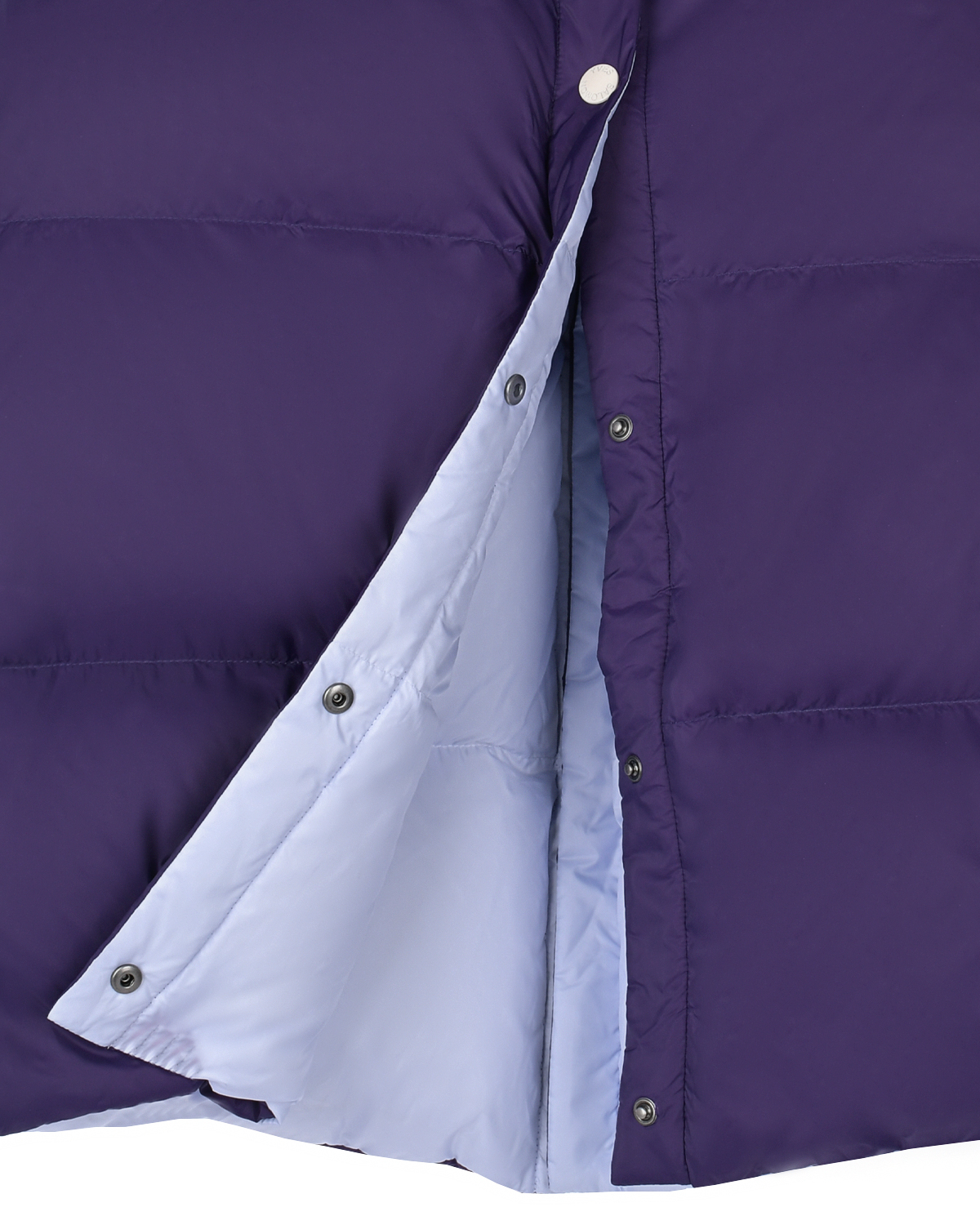 Двухстороннее пальто-пуховик, фиолетовый/сиреневый Yves Salomon, размер 38, цвет нет цвета Двухстороннее пальто-пуховик, фиолетовый/сиреневый Yves Salomon - фото 11