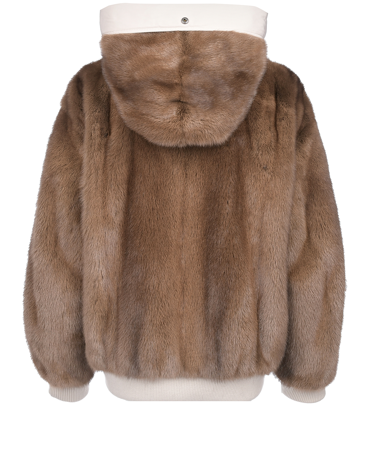 Двухсторонняя куртка с мехом норки Yves Salomon, размер 42, цвет коричневый - фото 4