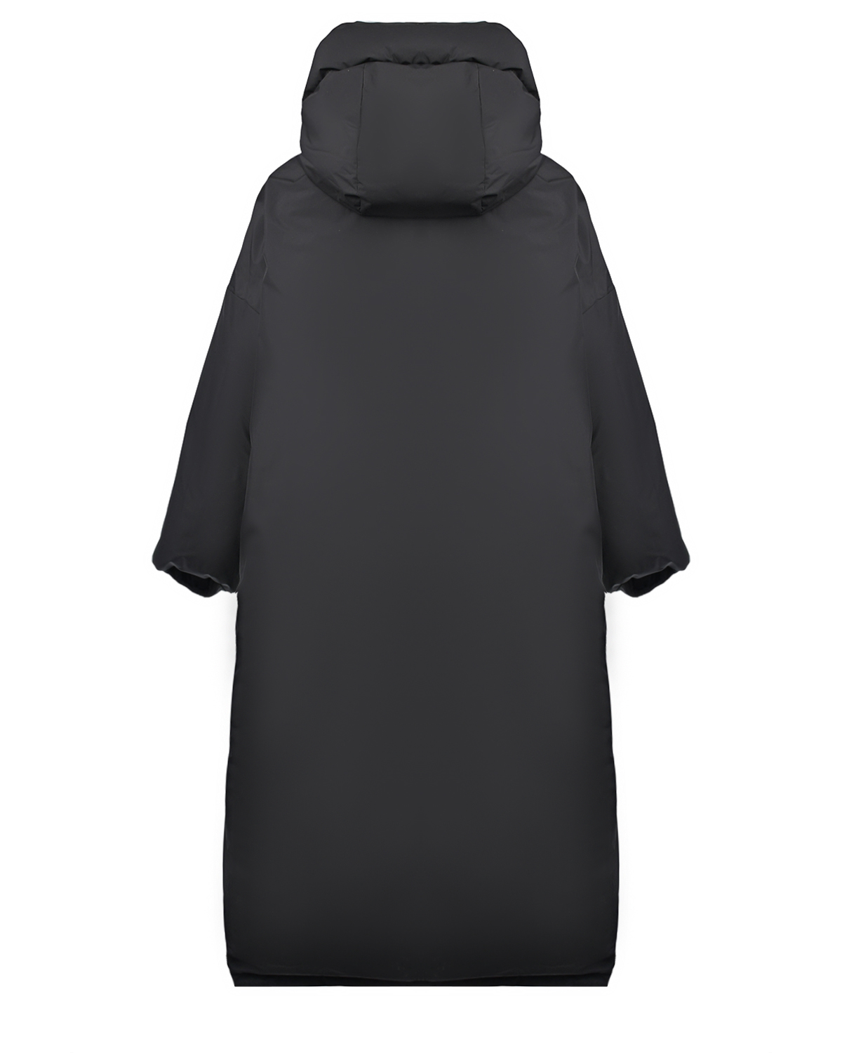 Черное двуxстороннее пальто Yves Salomon, размер 36, цвет черный - фото 9