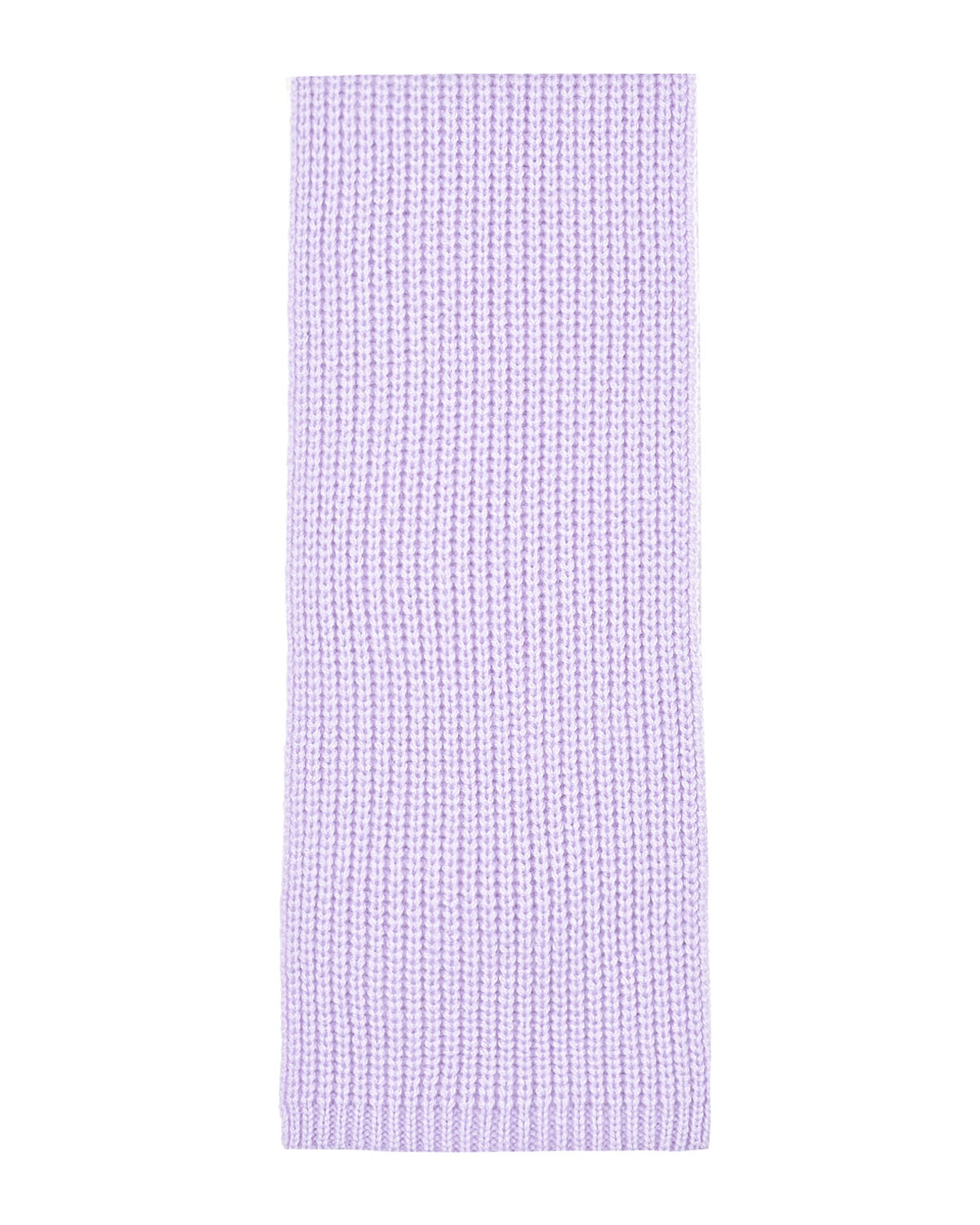 Кашемировый шарф лилового цвета, 162x15 см Yves Salomon детский, размер unica - фото 2