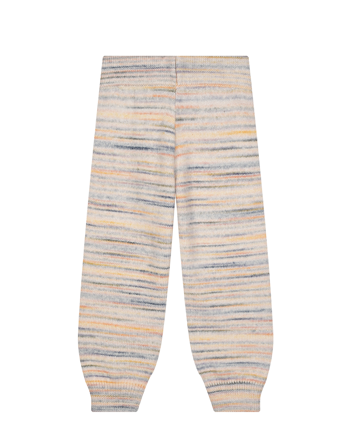 Вязаные брюки с накладным карманом No. 21 детские, размер 104, цвет бежевый - фото 3