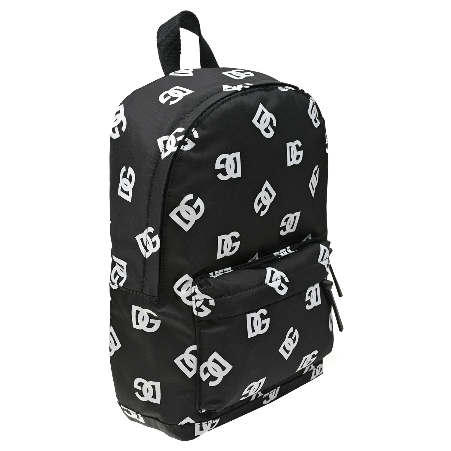Черный рюкзак с белым лого, 34x28x10 см Dolce&Gabbana детский, размер unica, цвет мультиколор - фото 2