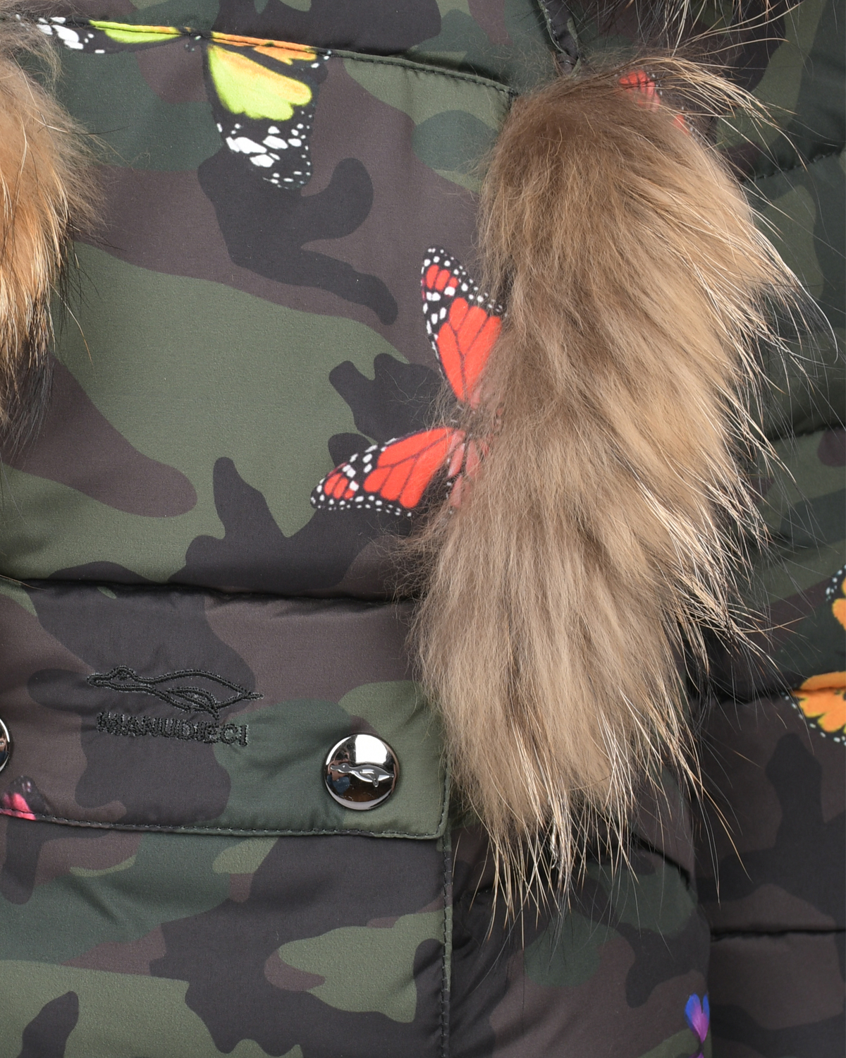 Комплект с принтом "милитари": куртка и полукомбинезон Manudieci детский, размер 92, цвет черный - фото 6