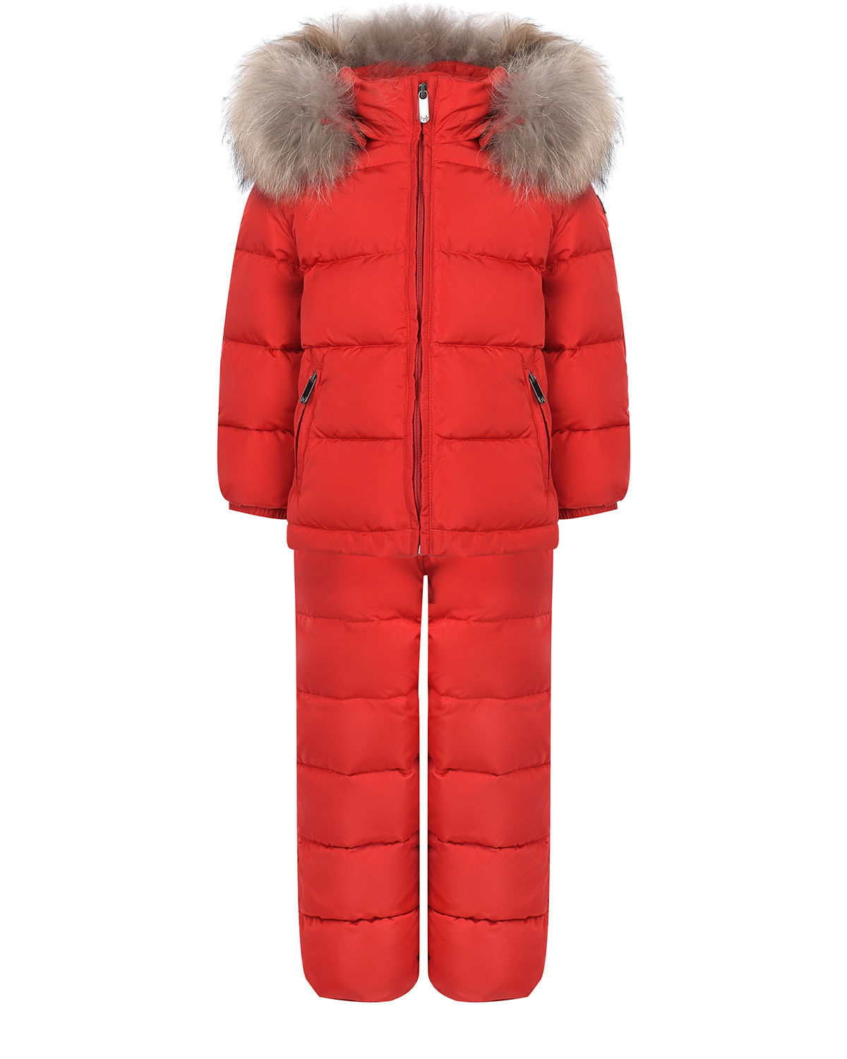 Комплект: куртка и брюки, красный IL Gufo детский, размер 104