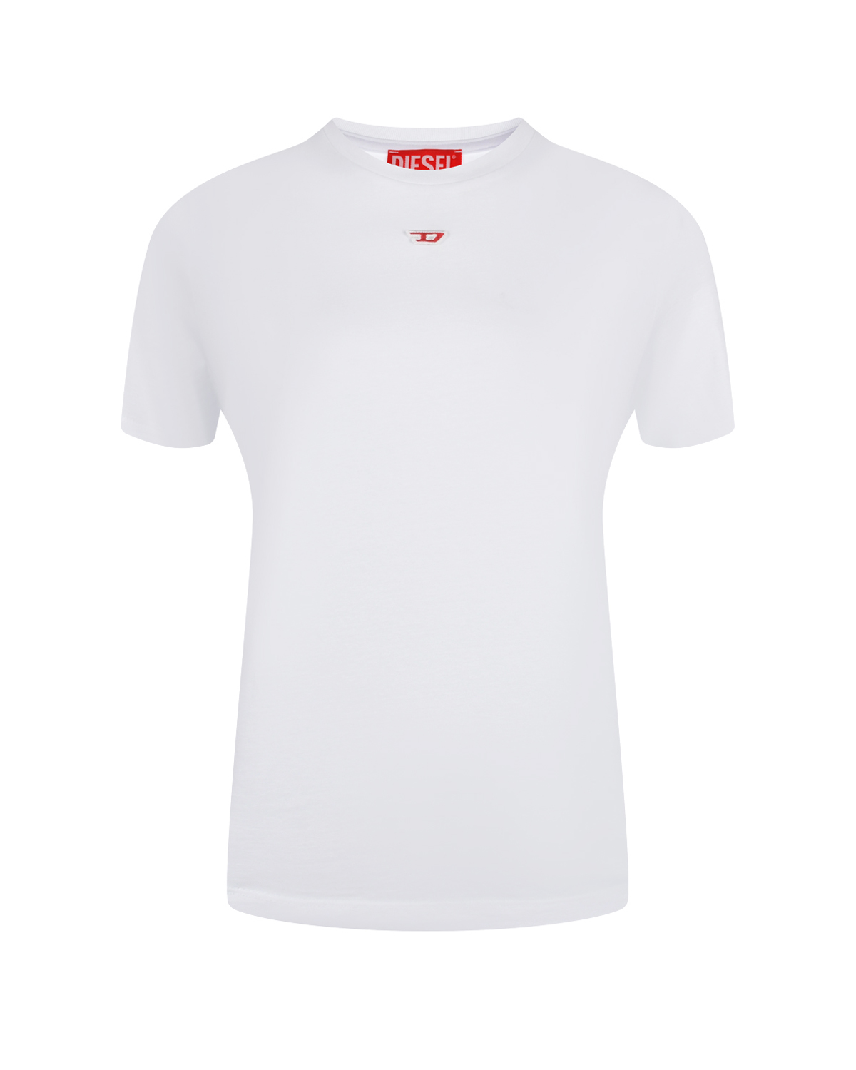 Базовая белая футболка Diesel