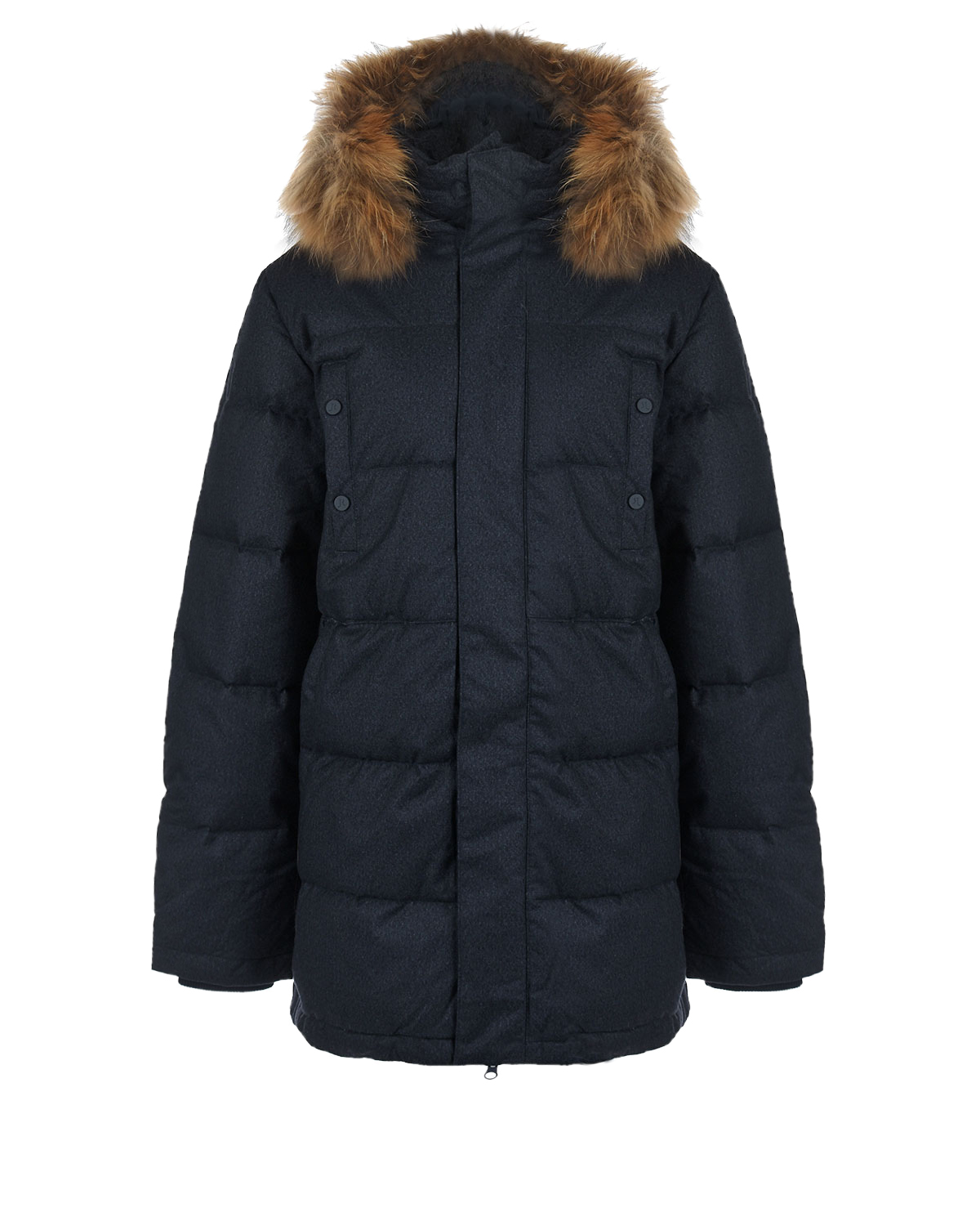 Зимняя куртка графитового цвета Junior Republic детская, размер 170/176 - фото 1