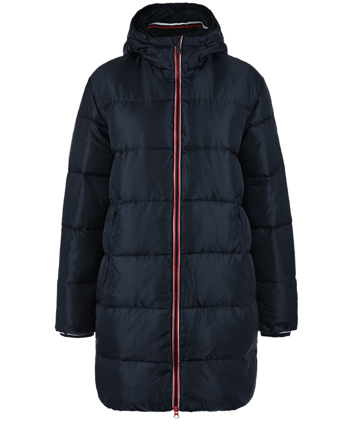 Темно-синяя куртка прямого кроя Junior Republic детское, размер 134/140, цвет нет цвета - фото 1