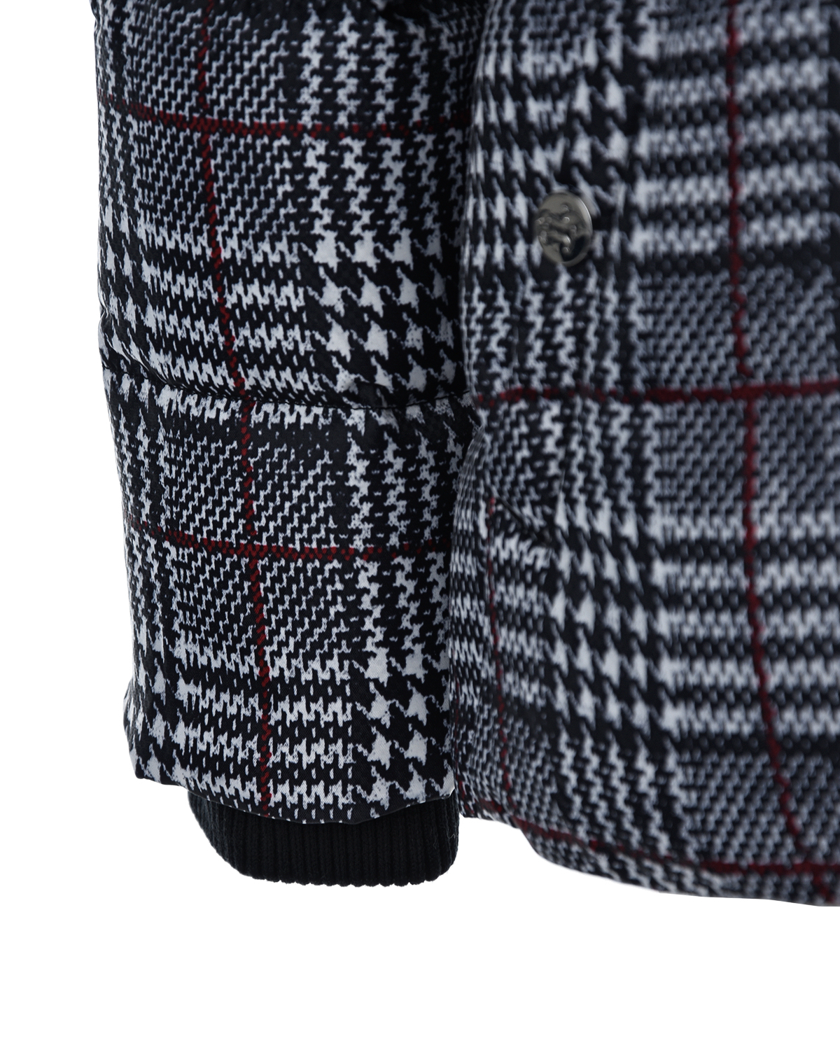 Серая куртка в клетку Junior Republic детская, размер 104, цвет серый - фото 4