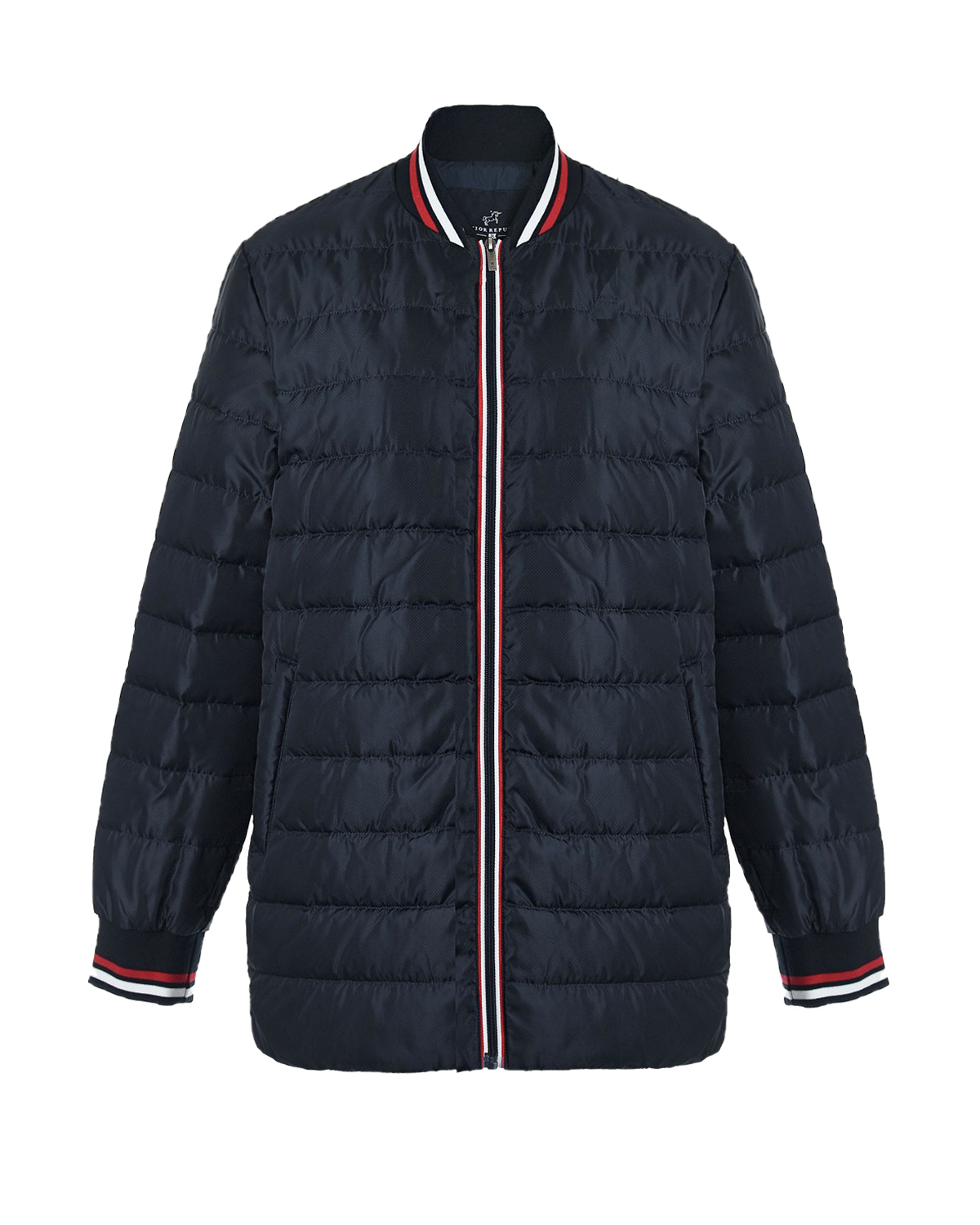 Темно-синяя куртка 2 в 1 Junior Republic детское, размер 170/176, цвет нет цвета - фото 4