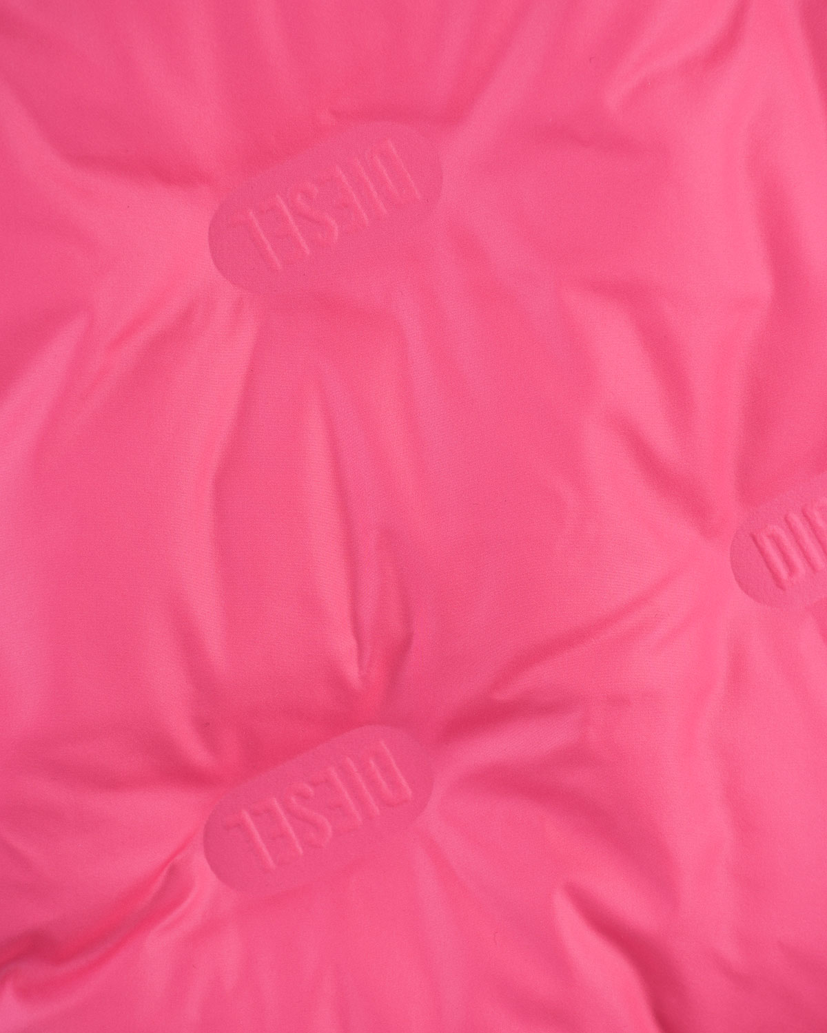 Розовая куртка-пуховик с капюшоном Diesel детская, размер 128, цвет розовый - фото 5