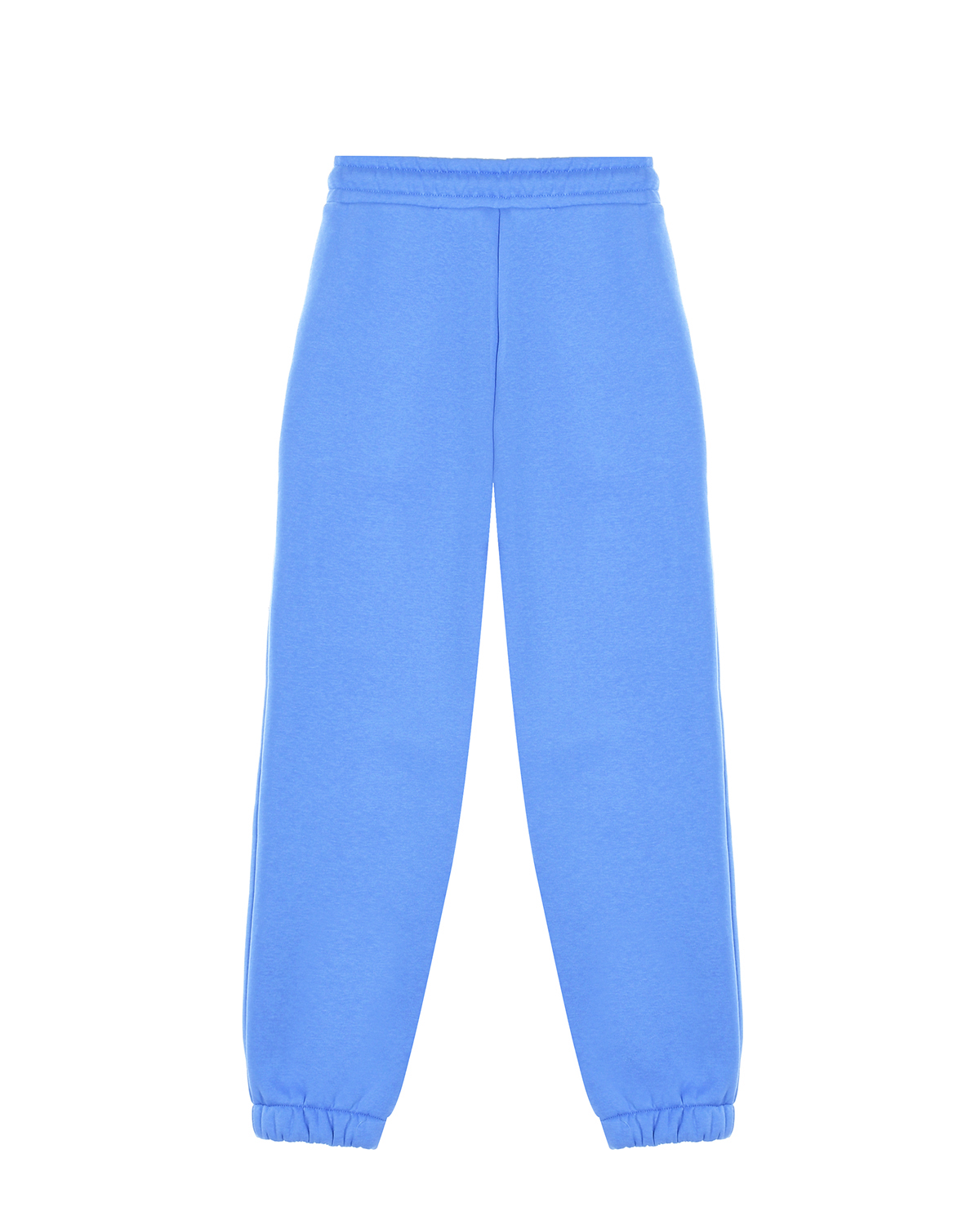 Голубые спортивные брюки из футера Dan Maralex детские, размер 128, цвет голубой - фото 2