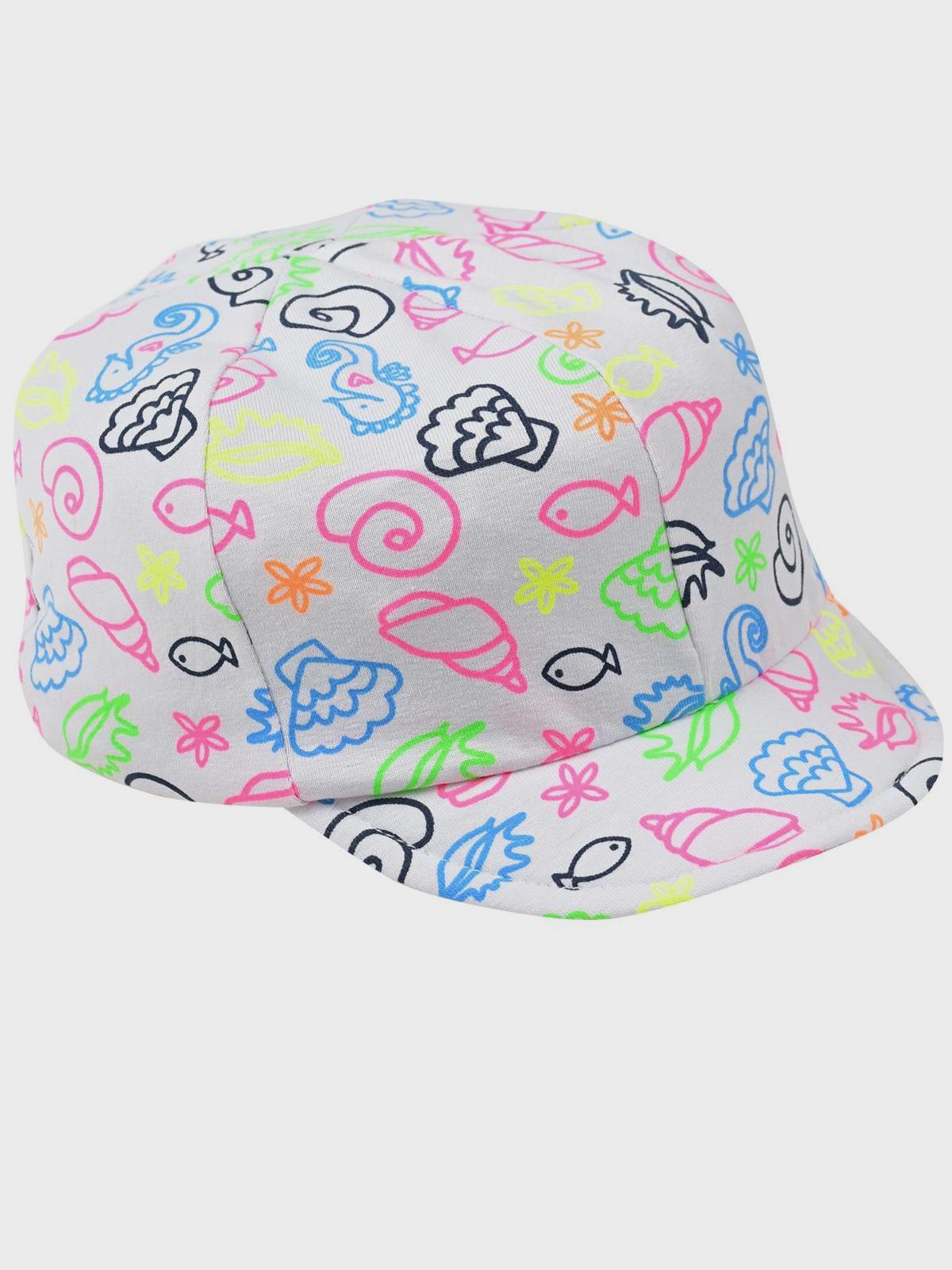 Кепка с разноцветным морским принтом Catya