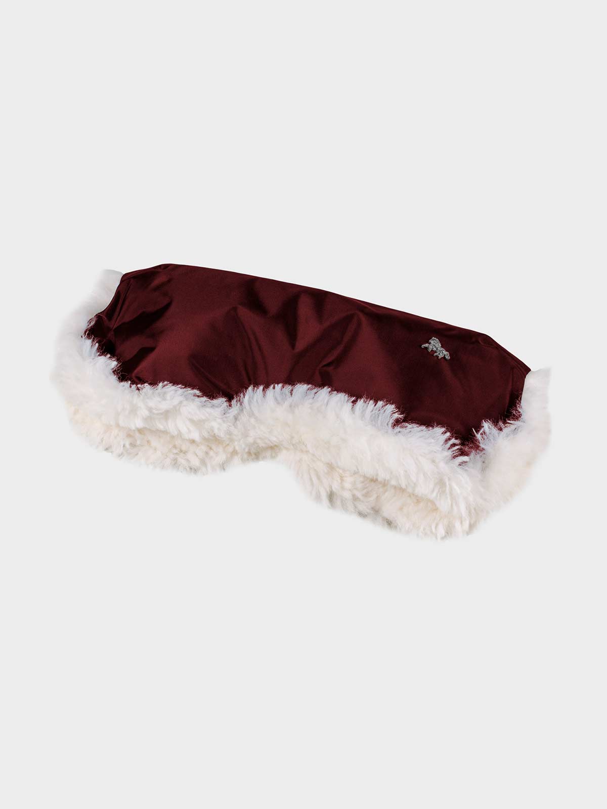 Муфта для рук на коляску, бордовый Hesba