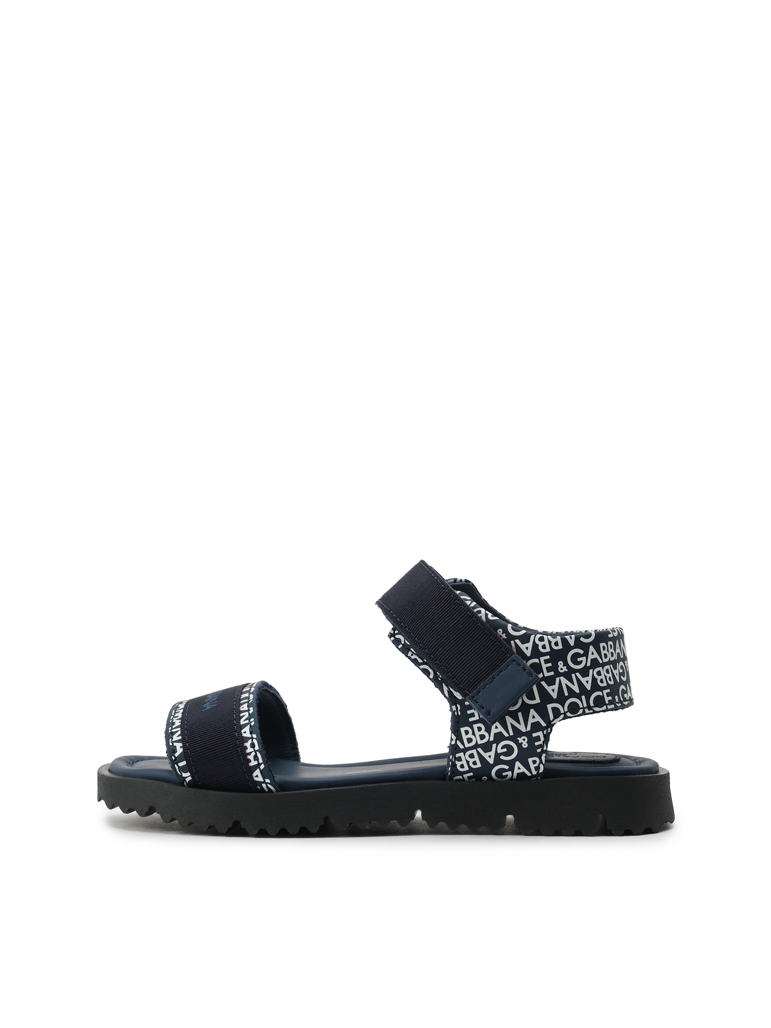 Сандалии синие логомания Dolce ampGabbana 31200₽