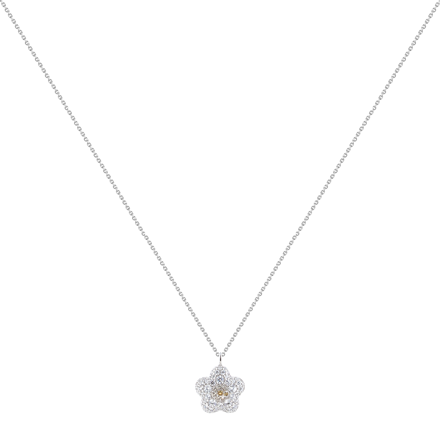 Колье "ромашка", серебро Sneak Peek