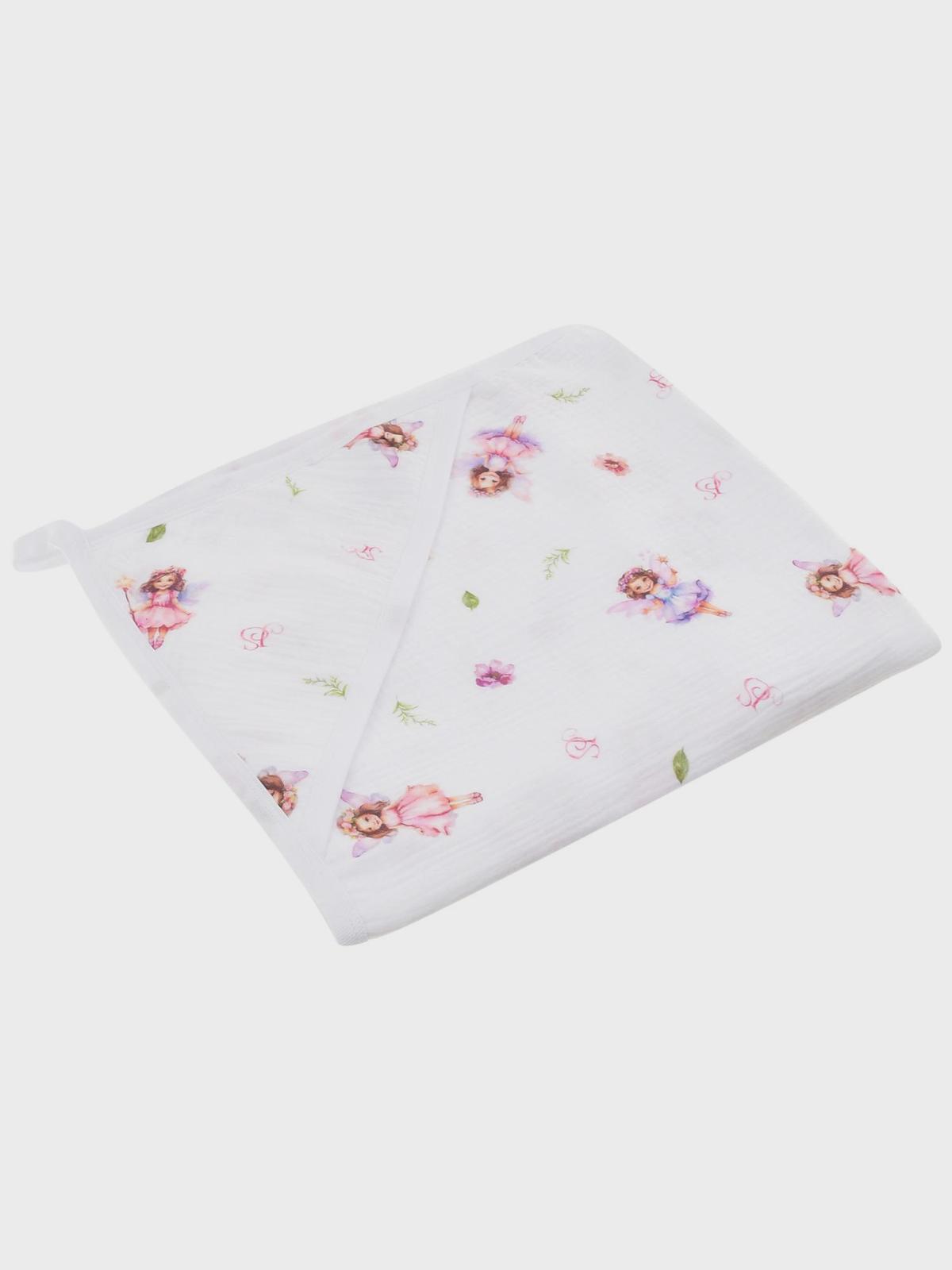 Полотенце муслиновое с капюшоном, 100x100 см Jan&amp;Sofie