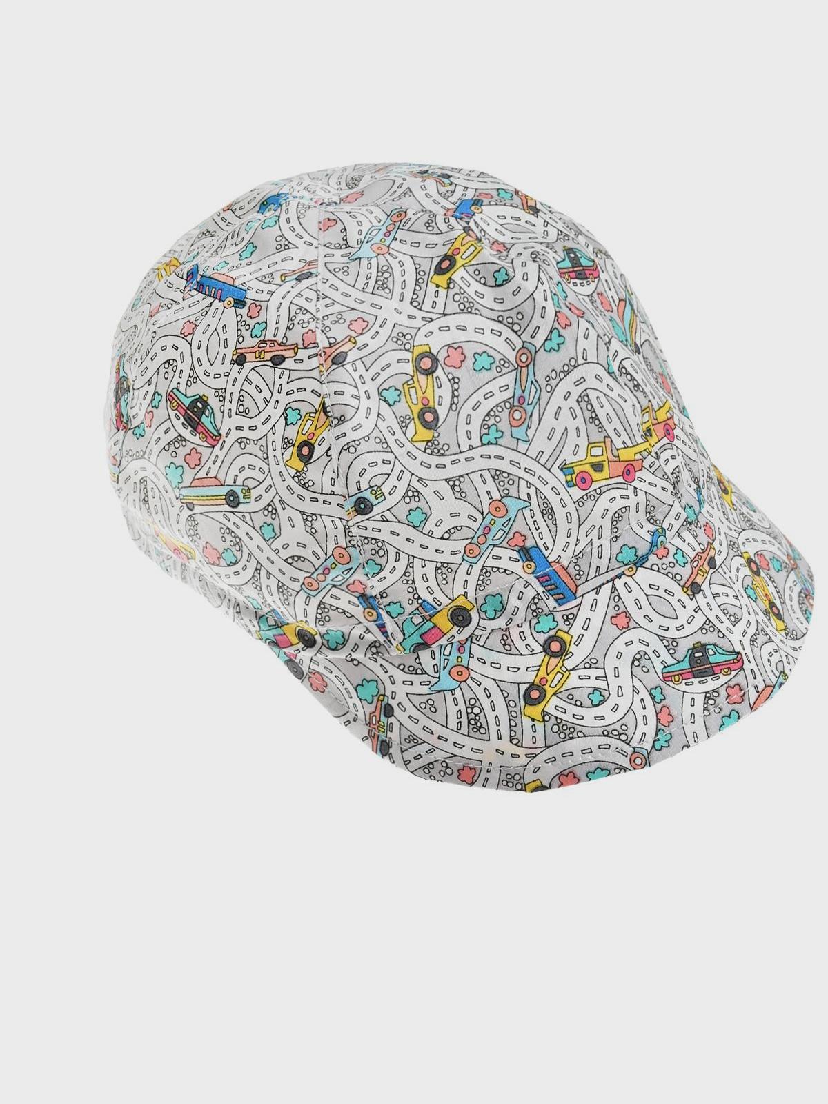 Кепка с принтом "машины" Dan Maralex