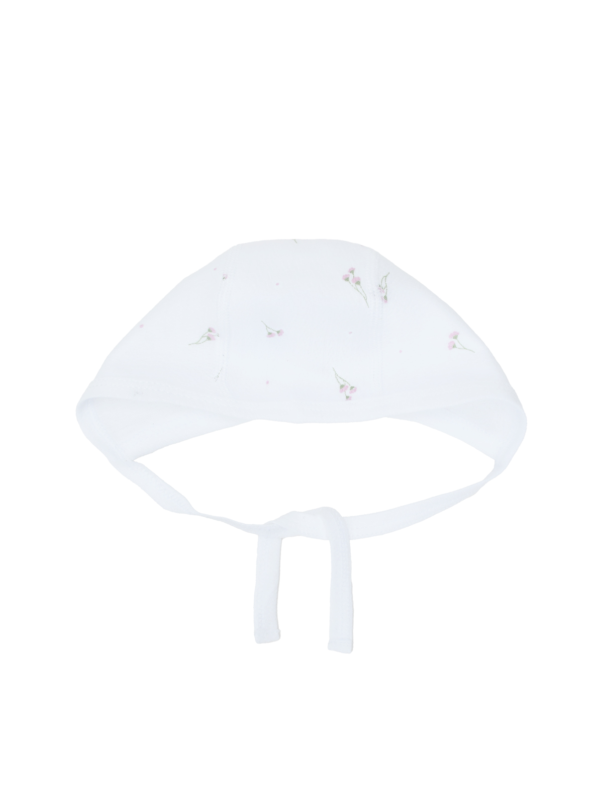 Чепчик с принтом "цветочки" Lyda Baby