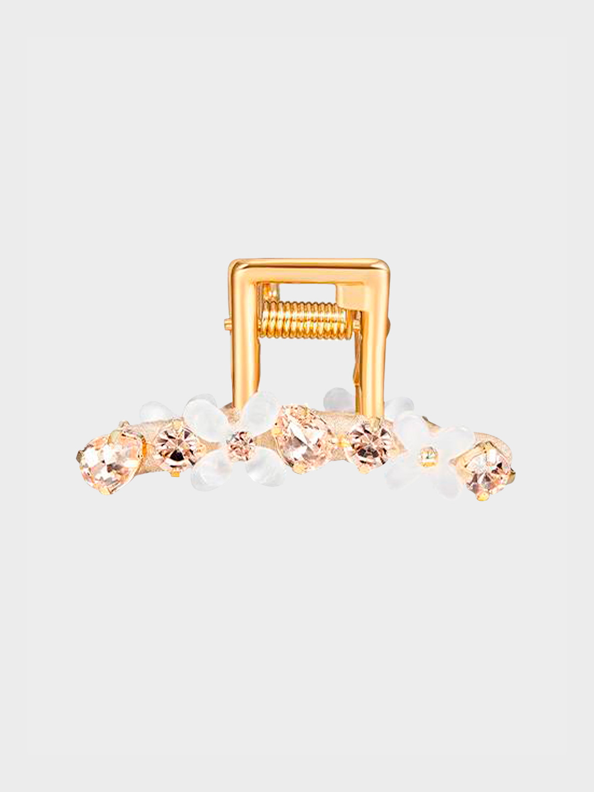 Заколка-краб для волос с белыми цветами EVITA PERONI 8999₽