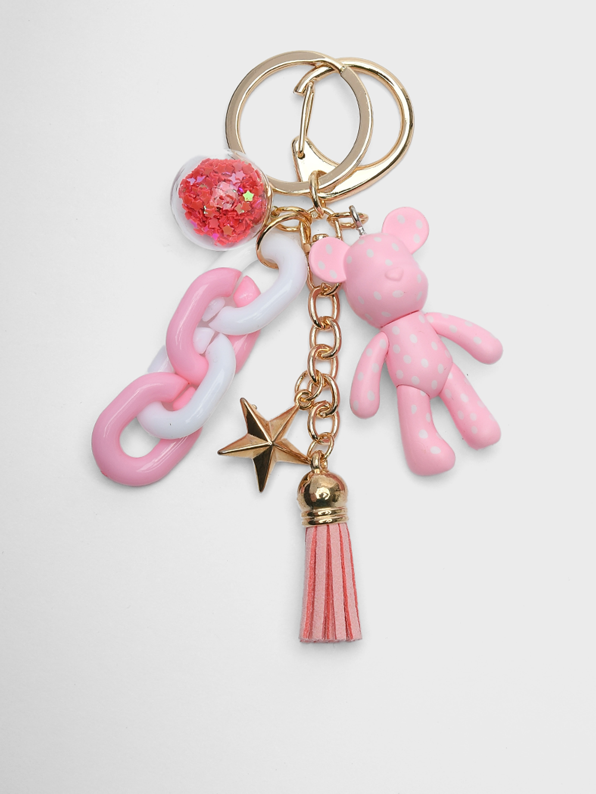 Брелок quotмедвежонок quot розовый Tais 3799₽