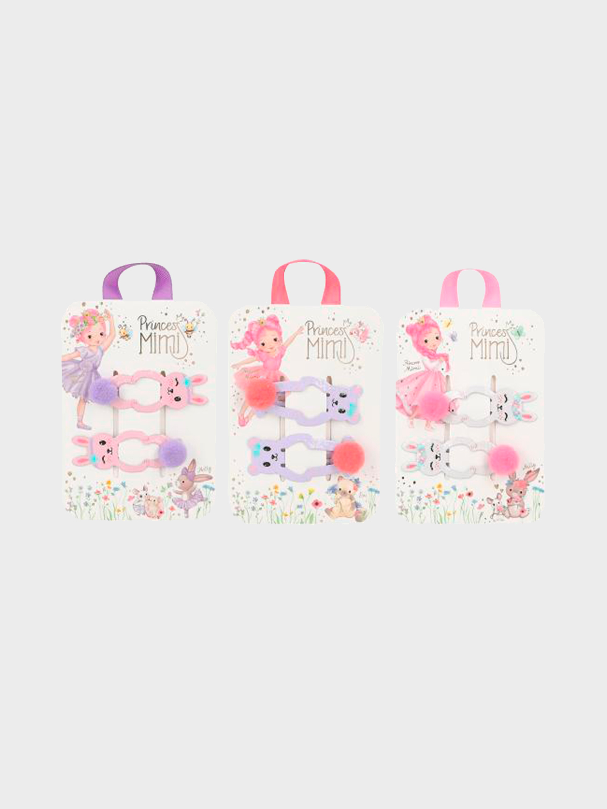 Заколки с помпоном Princess Mimi DEPESCHE