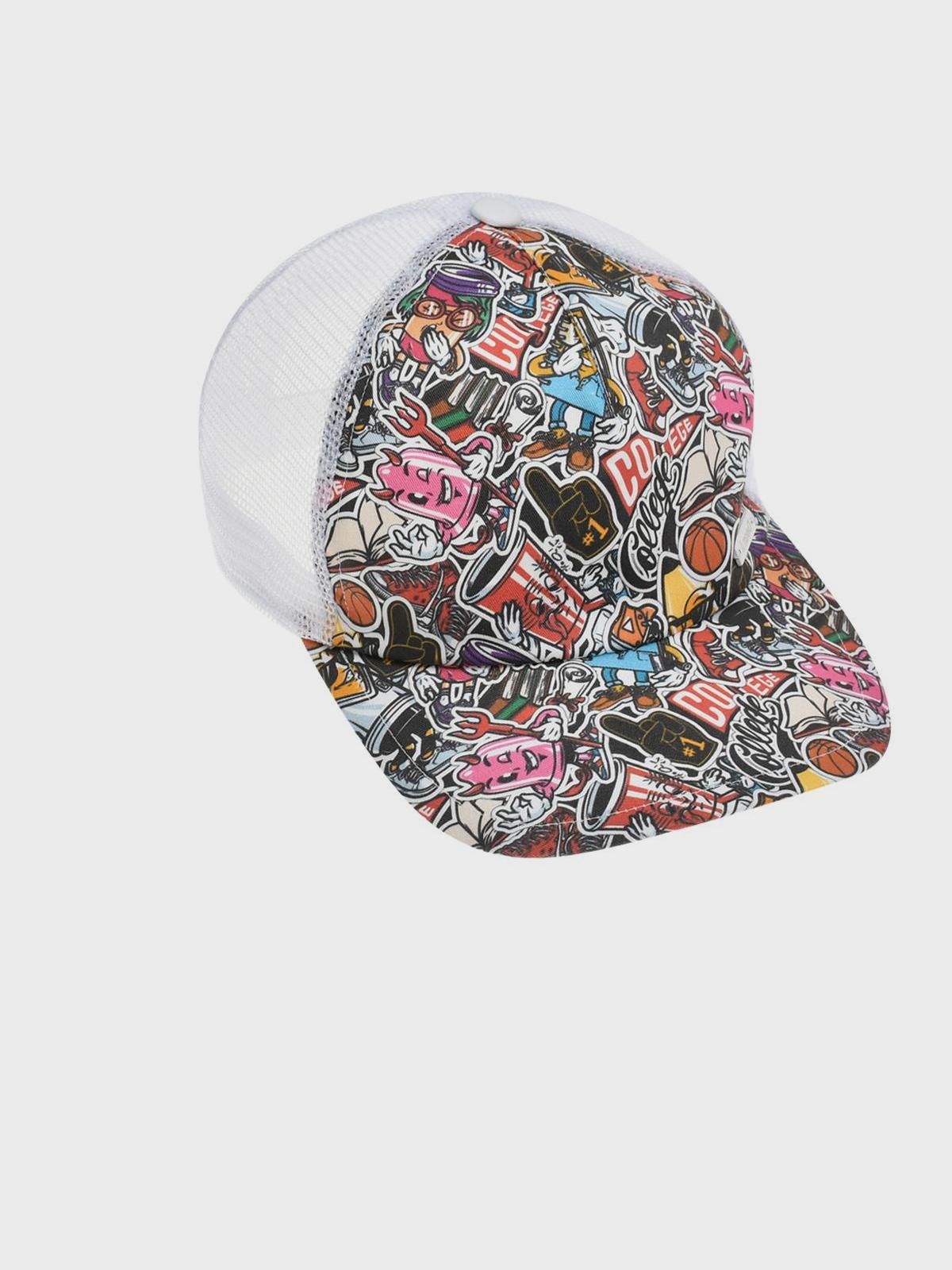 Бейсболка с принтом "комиксы" Il Trenino