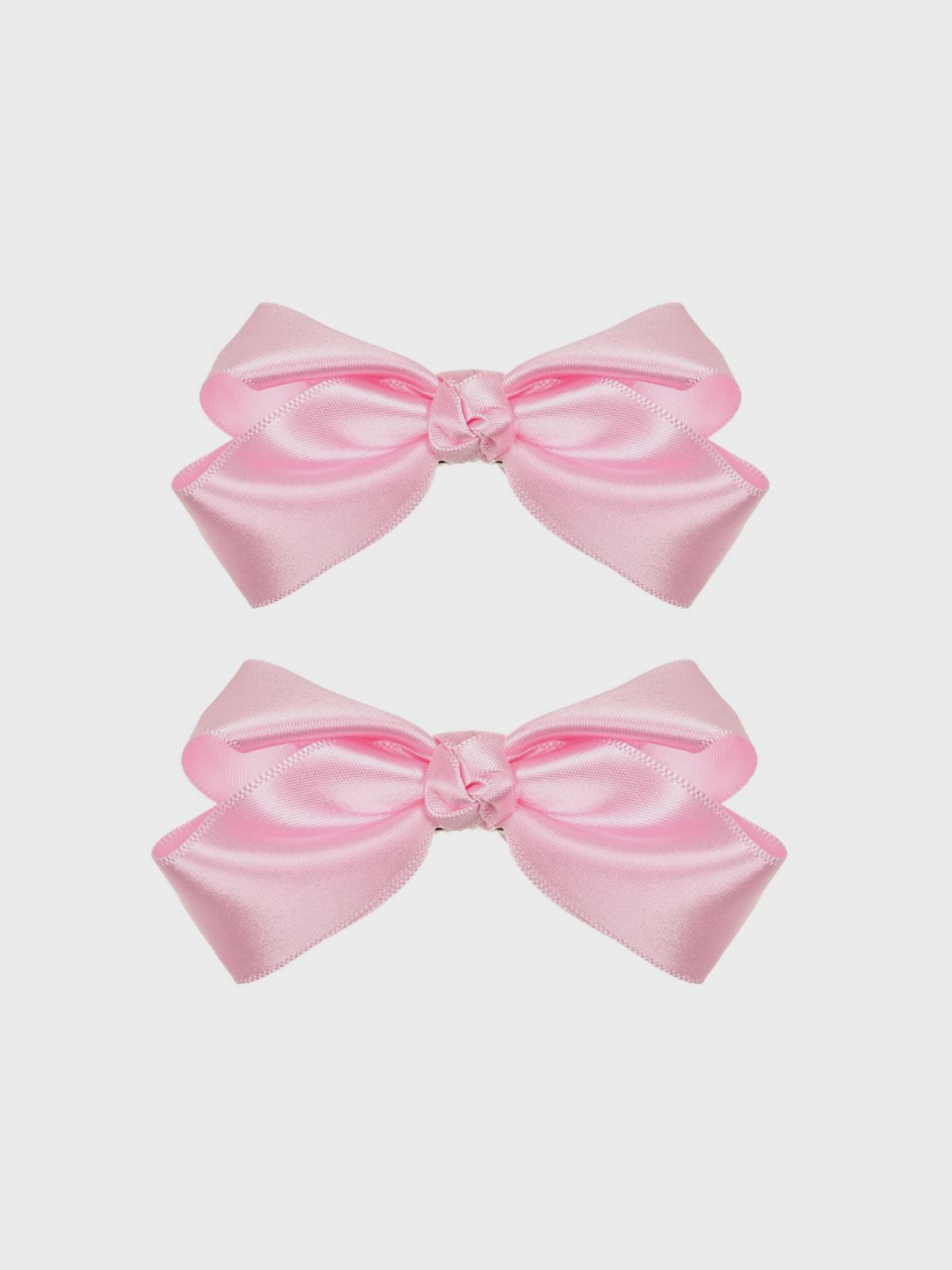 Зажим для волос атласный розовый 2 шт Tais 1299₽