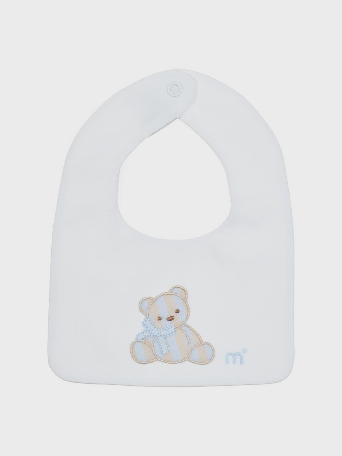 Слюнявчик с аппликацией &quot;медвежонок&quot; Marlu