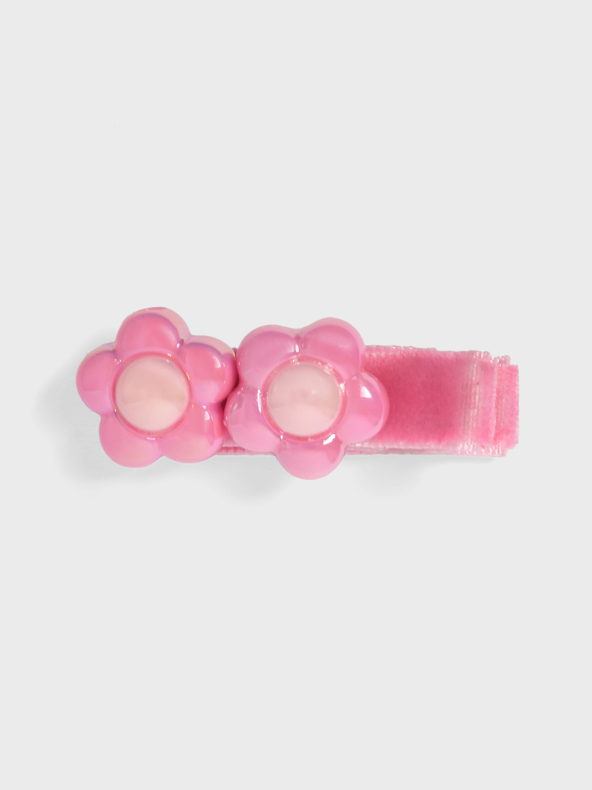 Розовая заколка "цветы" Rena Chris