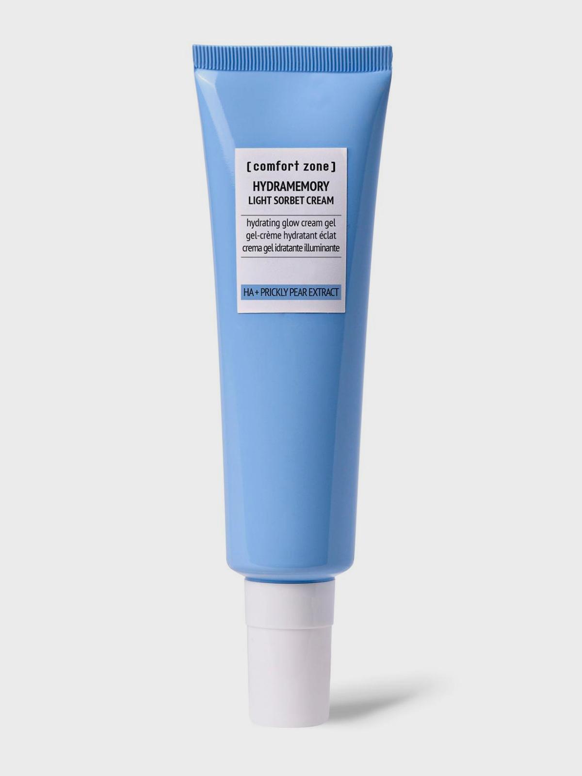 Легкий крем для лица увлажнение и сияние Hydramemory light sorbet cream, 60 мл Comfort zone