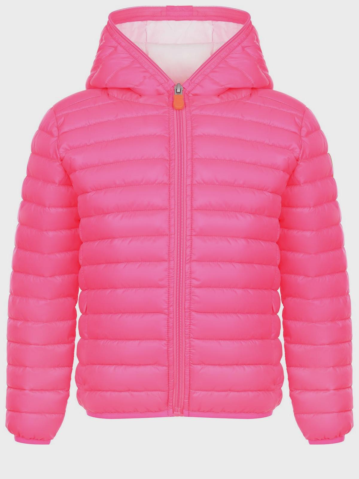 Нейлоновая куртка цвета фуксии Save the Duck