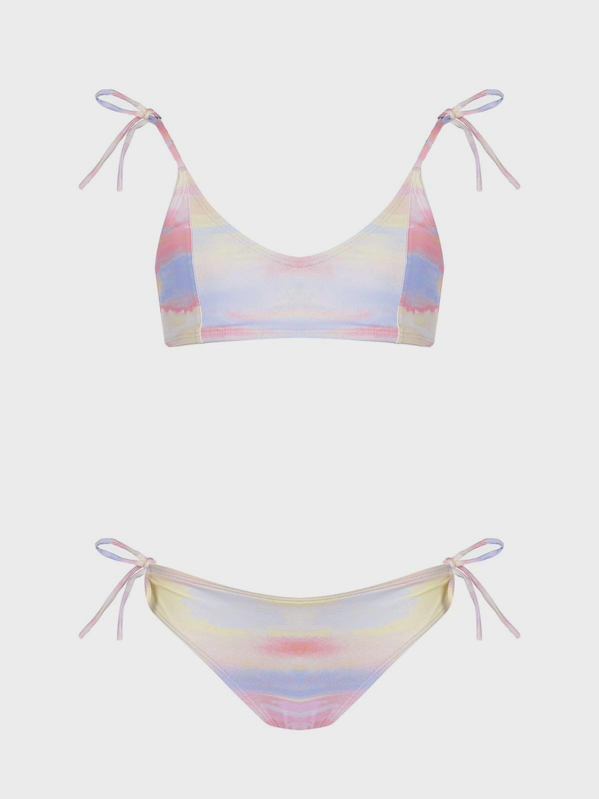 Купальник с акварельным принтом Lison Paris