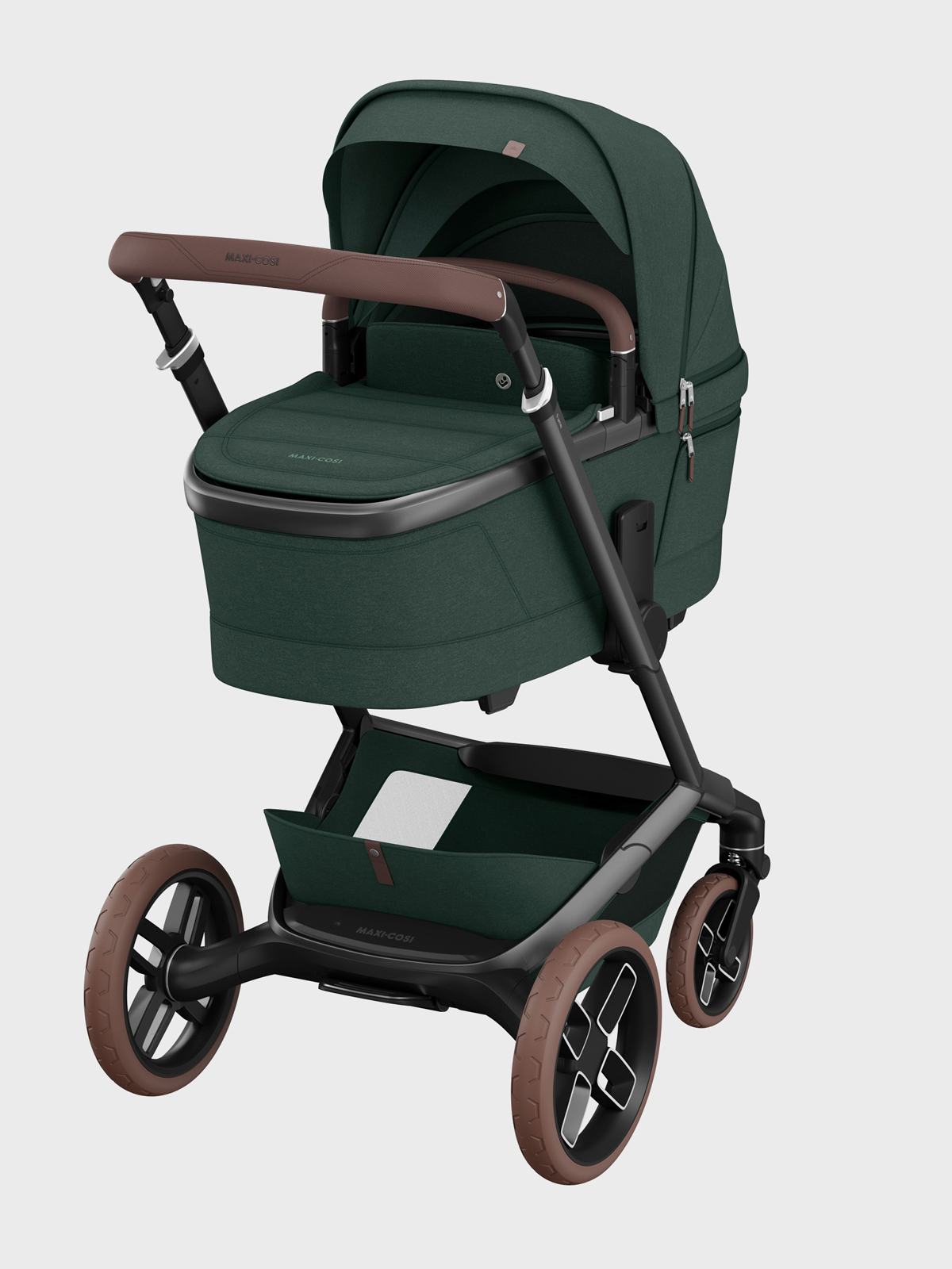 Люлька Foldable Carrycot twillic green Maxi-Cosi